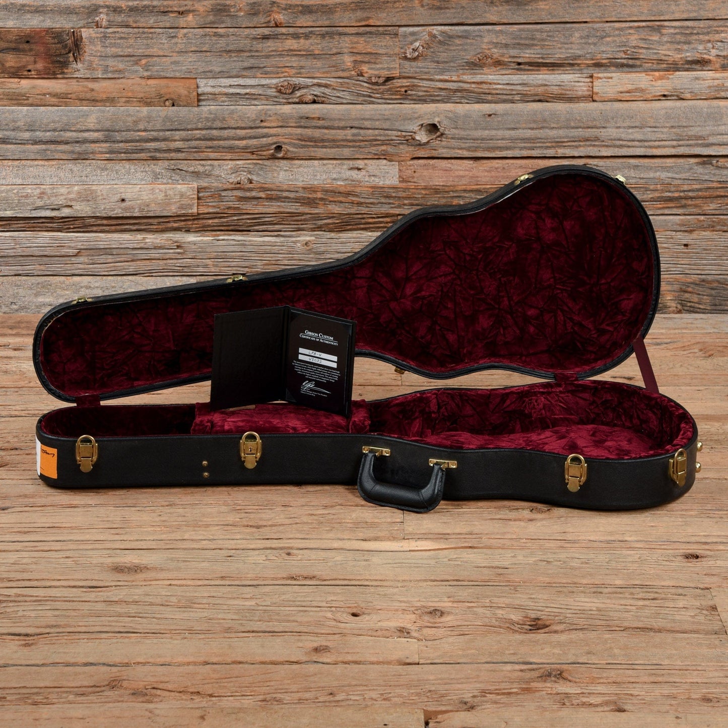 Gibson Custom 1954 Les Paul Custom Reissue Ebony 2008 Electric Guitars / Solid Body