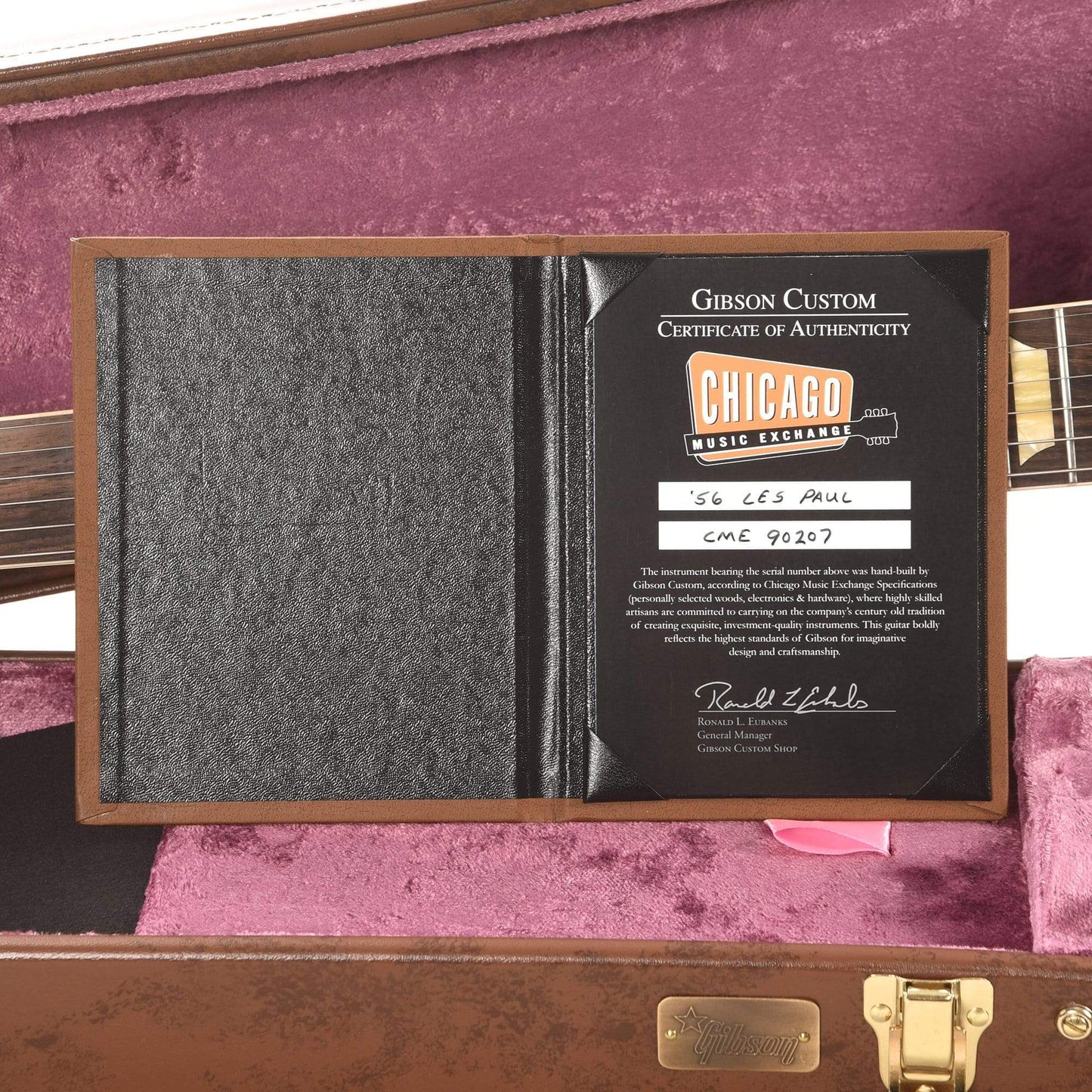 Gibson Custom 1956 Les Paul Goldtop "CME Spec" Darkback VOS w/60 V2 Neck Profile Electric Guitars / Solid Body