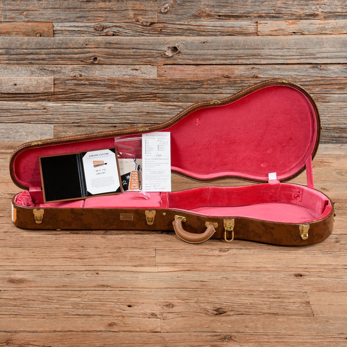 Gibson Custom 1958 Les Paul Standard Reissue CME Spec Amber VOS 2021 Electric Guitars / Solid Body