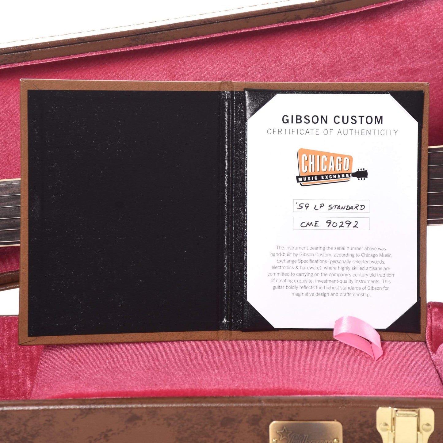 Gibson Custom 1959 Les Paul Standard "CME Spec" Factory Burst VOS w/Carmelita 59 Neck Electric Guitars / Solid Body