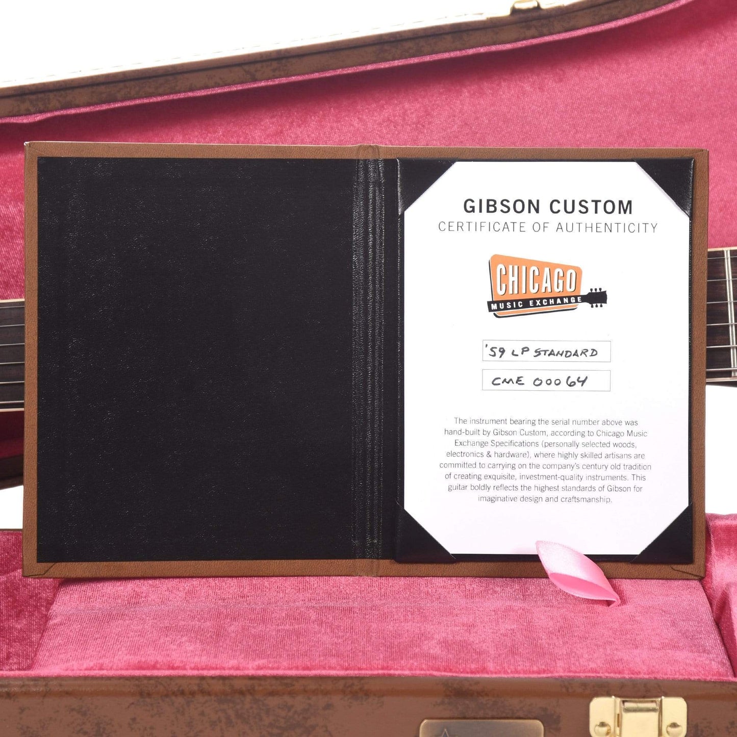 Gibson Custom 1959 Les Paul Standard "CME Spec" Slow Iced Tea Fade VOS w/59 Carmelita Neck Electric Guitars / Solid Body