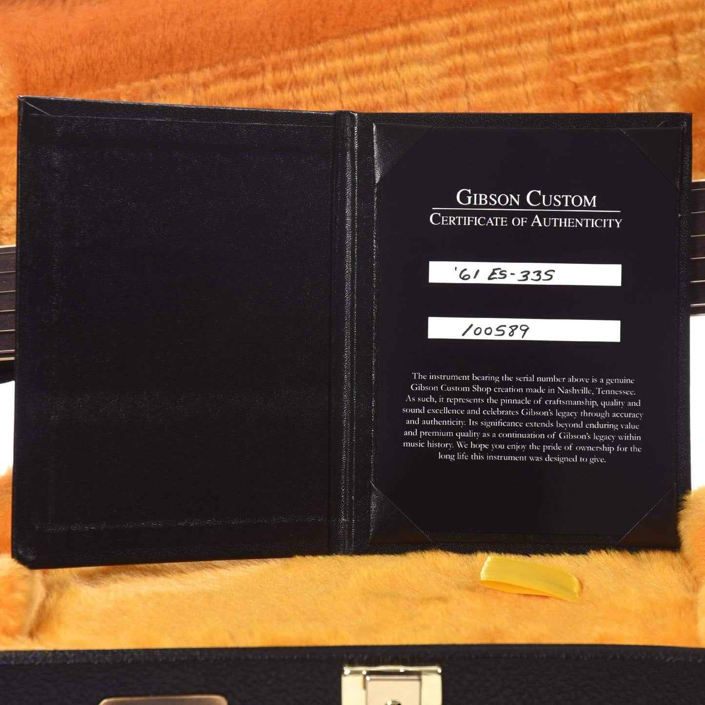 Gibson Custom 1961 ES-335 Reissue Vintage Burst VOS Electric Guitars / Solid Body