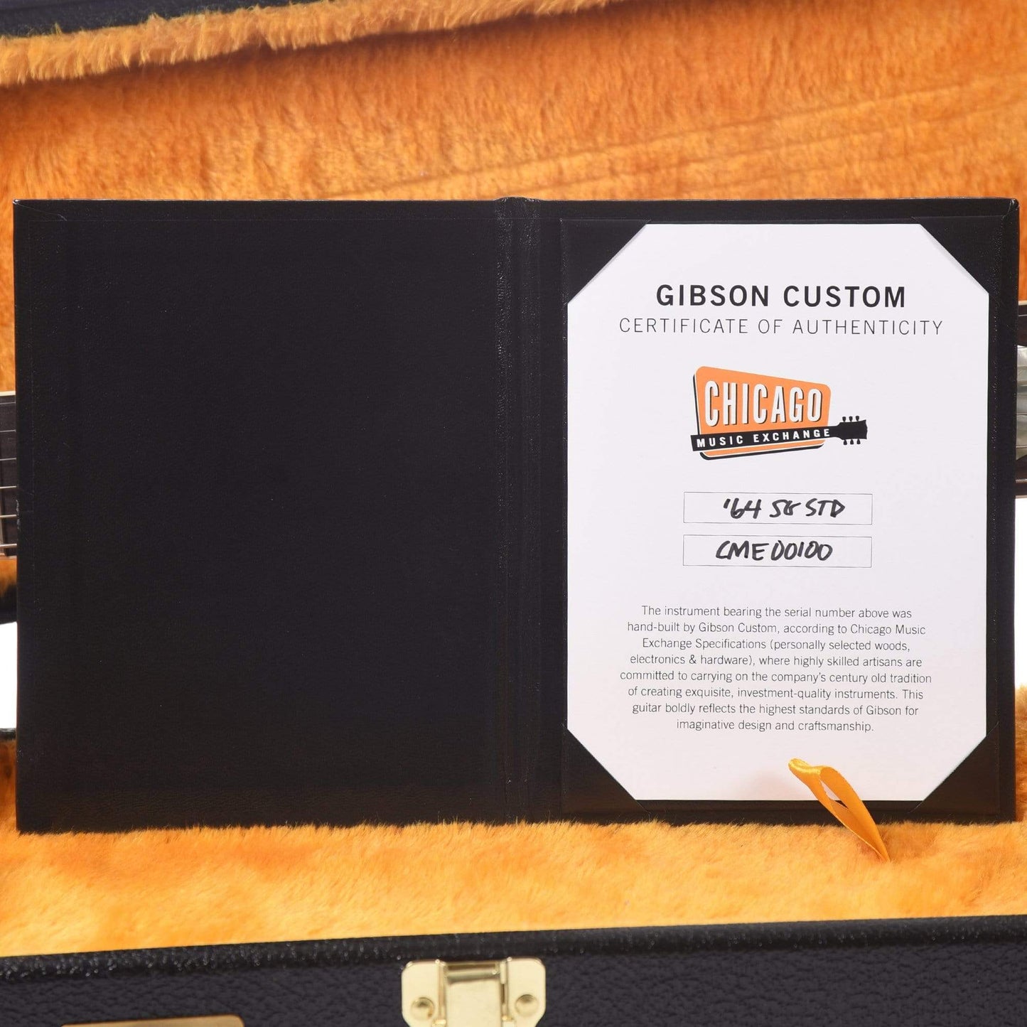 Gibson Custom 1964 SG Standard "CME Spec" True Historic Red Aniline Dye VOS Electric Guitars / Solid Body