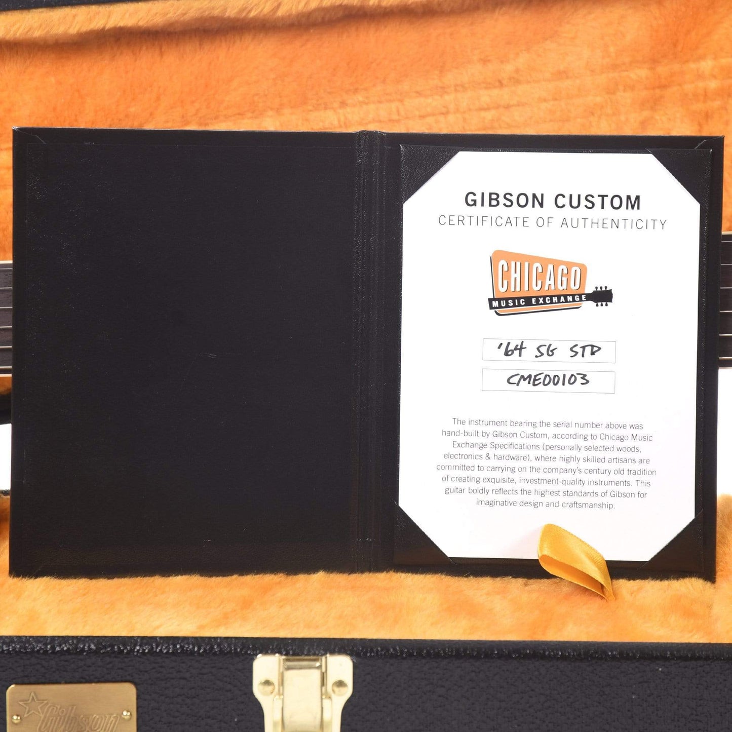 Gibson Custom 1964 SG Standard "CME Spec" True Historic Red Aniline Dye VOS Electric Guitars / Solid Body