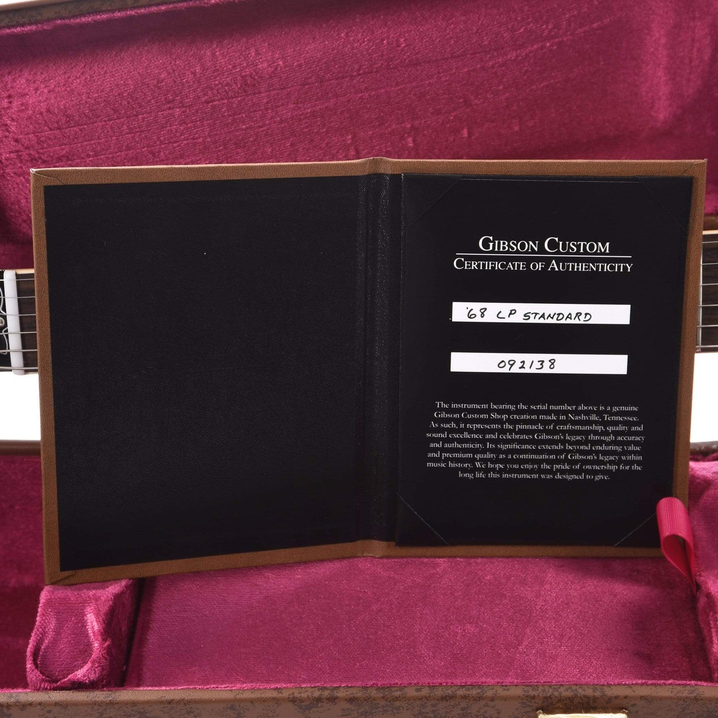 Gibson Custom 1968 Les Paul Standard Goldtop Reissue 60s Gold Gloss Electric Guitars / Solid Body