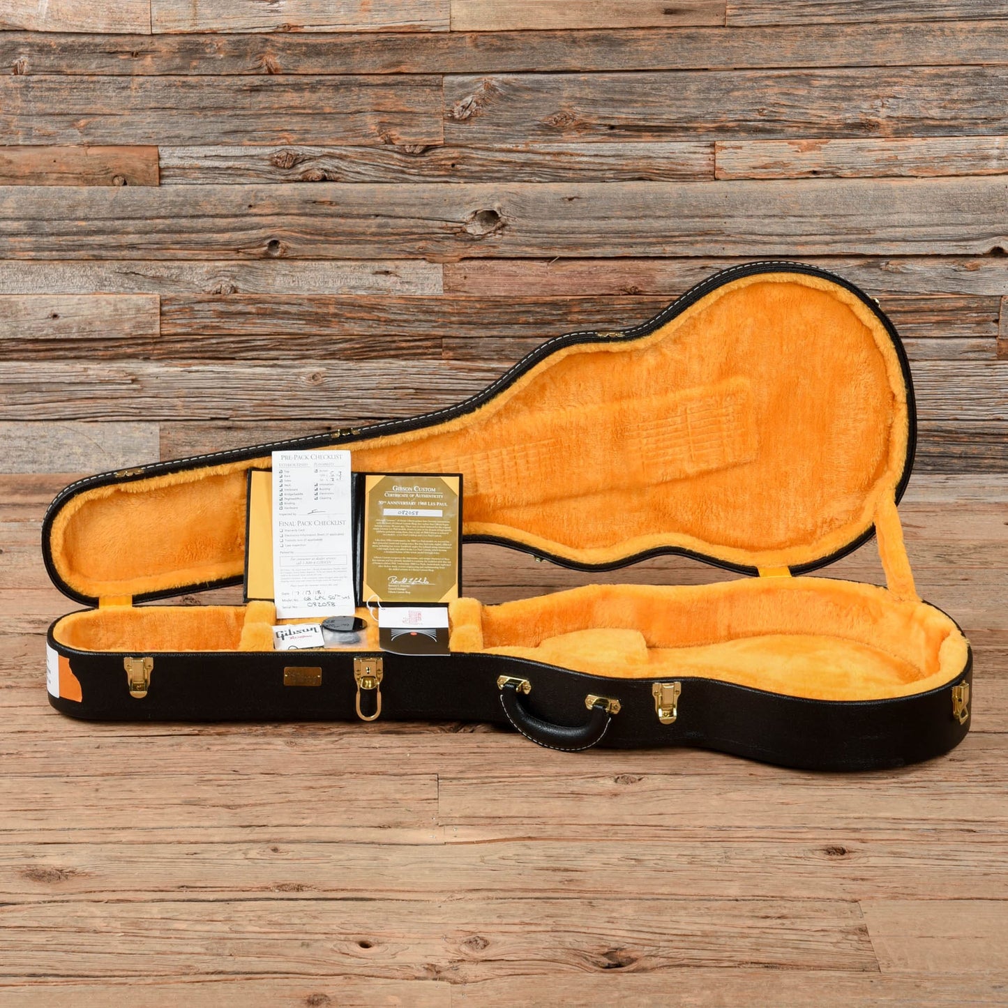 Gibson Custom 50th Anniversary '68 Les Paul Custom Ebony 2018 Electric Guitars / Solid Body