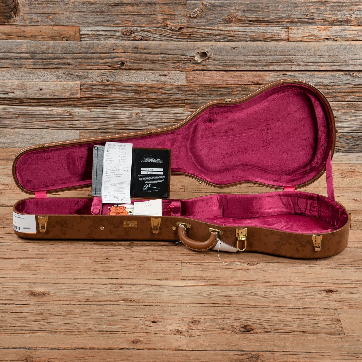 Gibson Custom '58 Les Paul Standard Reissue Sunburst 2013 Electric Guitars / Solid Body