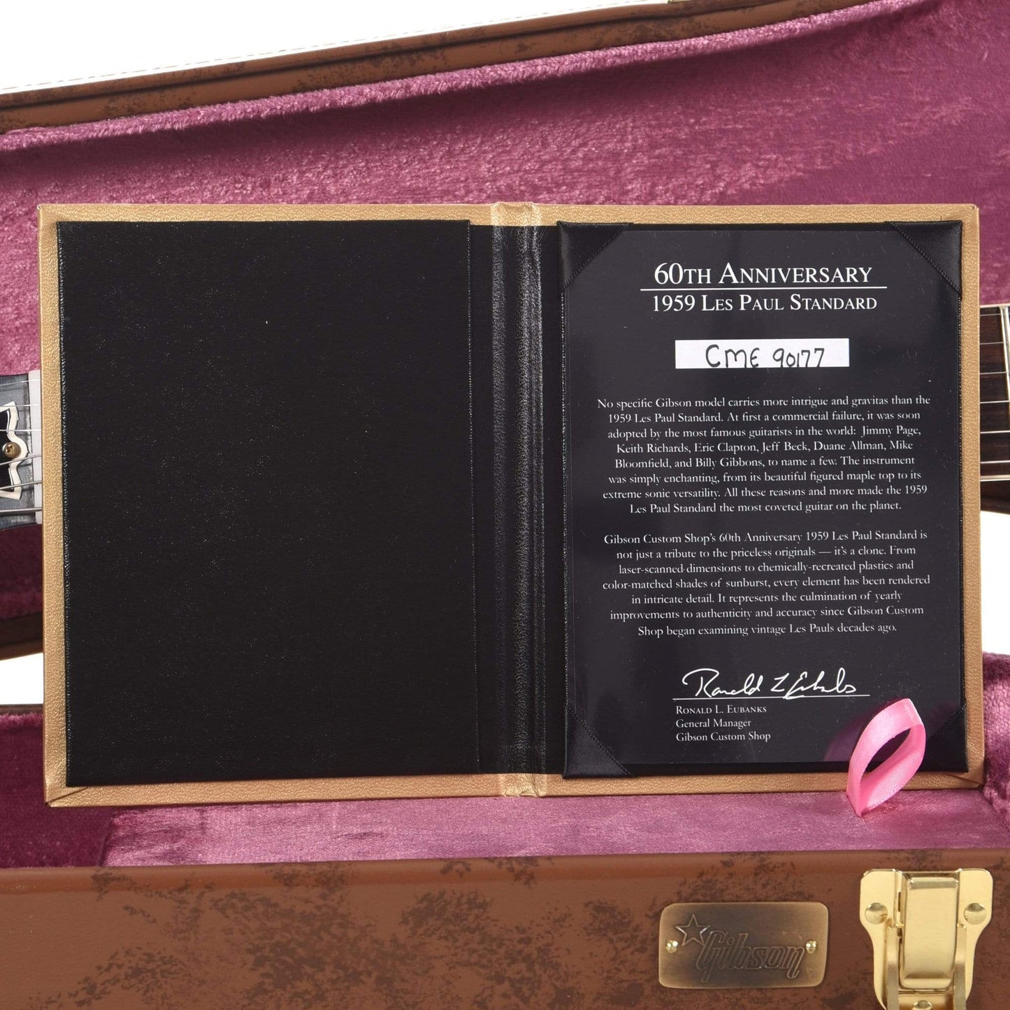 Gibson Custom 60th Anniversary 1959 Les Paul Standard "CME Spec" Kindred Burst Fade VOS Electric Guitars / Solid Body