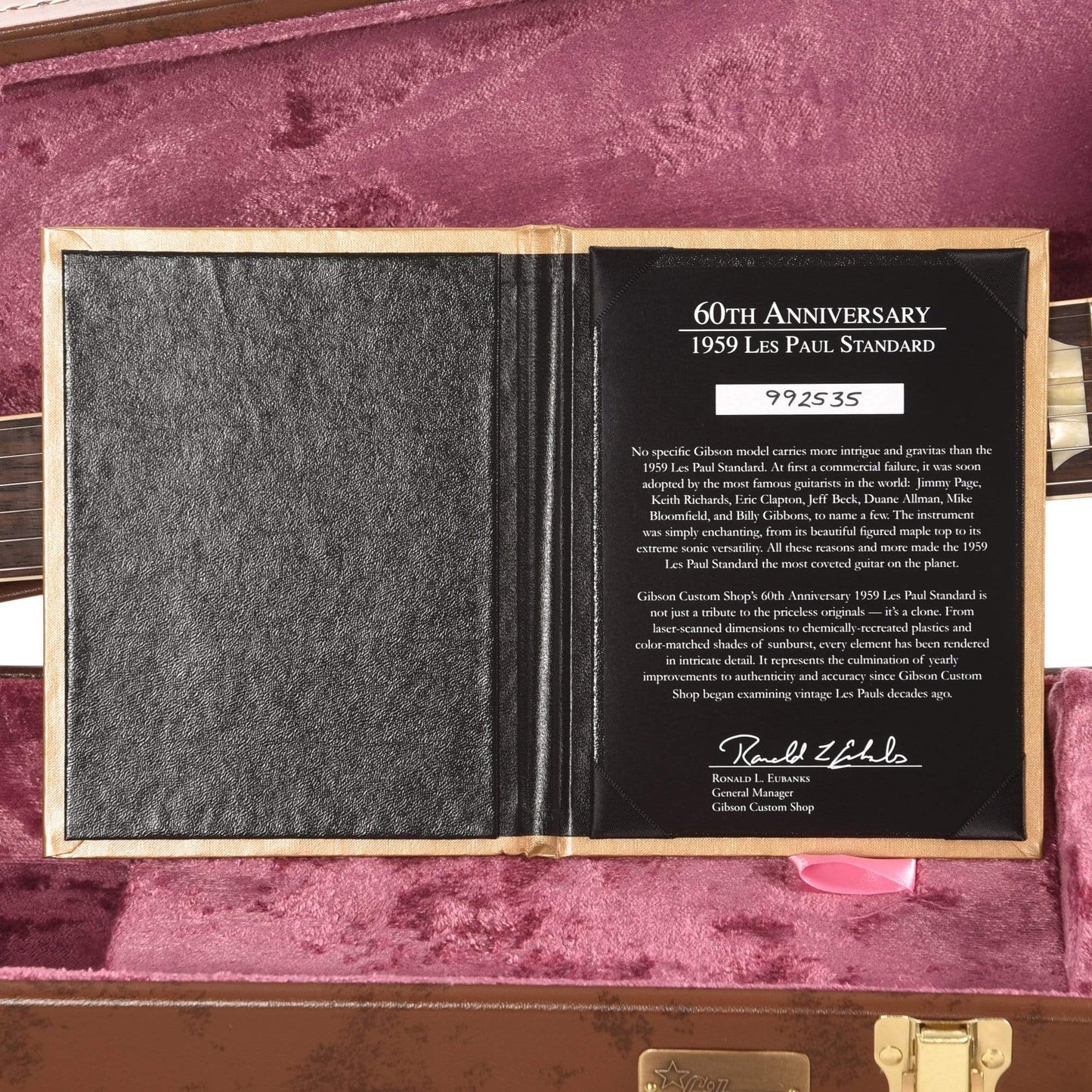 Gibson Custom 60th Anniversary 1959 Les Paul Standard Reissue Light Green Lemon Fade VOS Electric Guitars / Solid Body