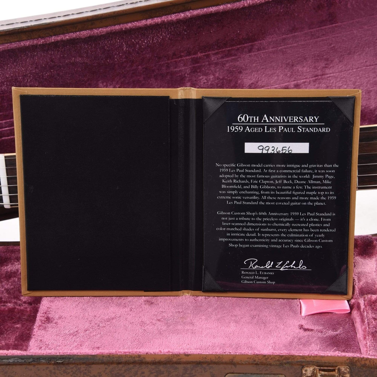 Gibson Custom 60th Anniversary 1959 Les Paul Standard Reissue Red Sky Lightly Aged Electric Guitars / Solid Body