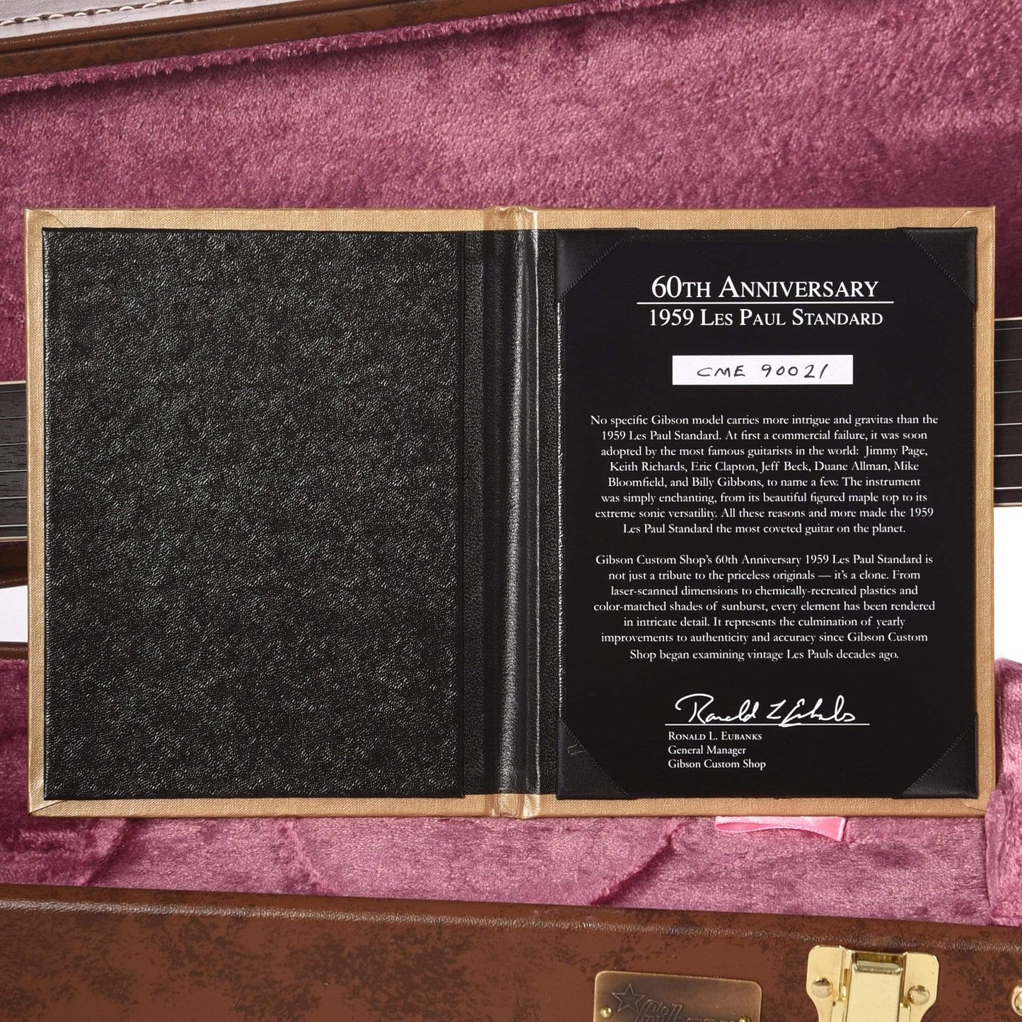 Gibson Custom 60th Anniversary 1959 Les Paul Standard Royal Tea Burst Gloss Electric Guitars / Solid Body