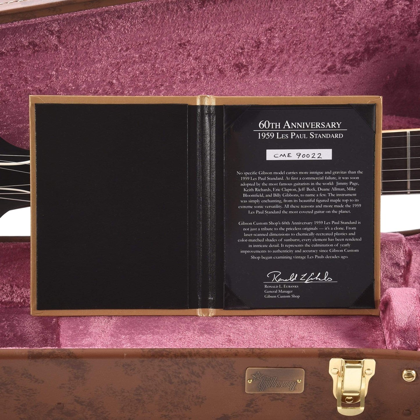 Gibson Custom 60th Anniversary 1959 Les Paul Standard Slow Iced Tea Fade VOS Electric Guitars / Solid Body