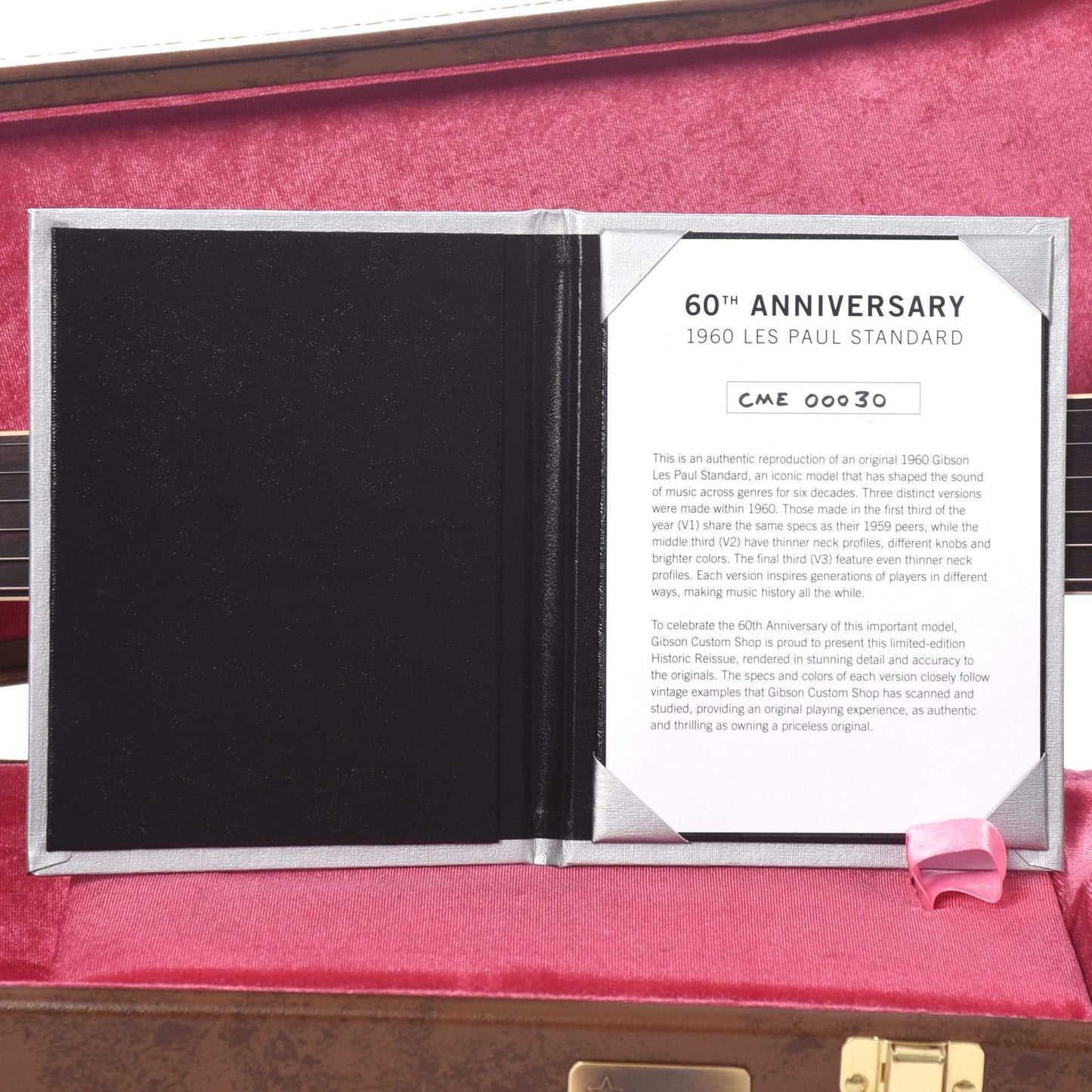 Gibson Custom 60th Anniversary 1960 Les Paul Standard "CME Spec" Tomato Soup Burst VOS w/60 V2 Neck Electric Guitars / Solid Body