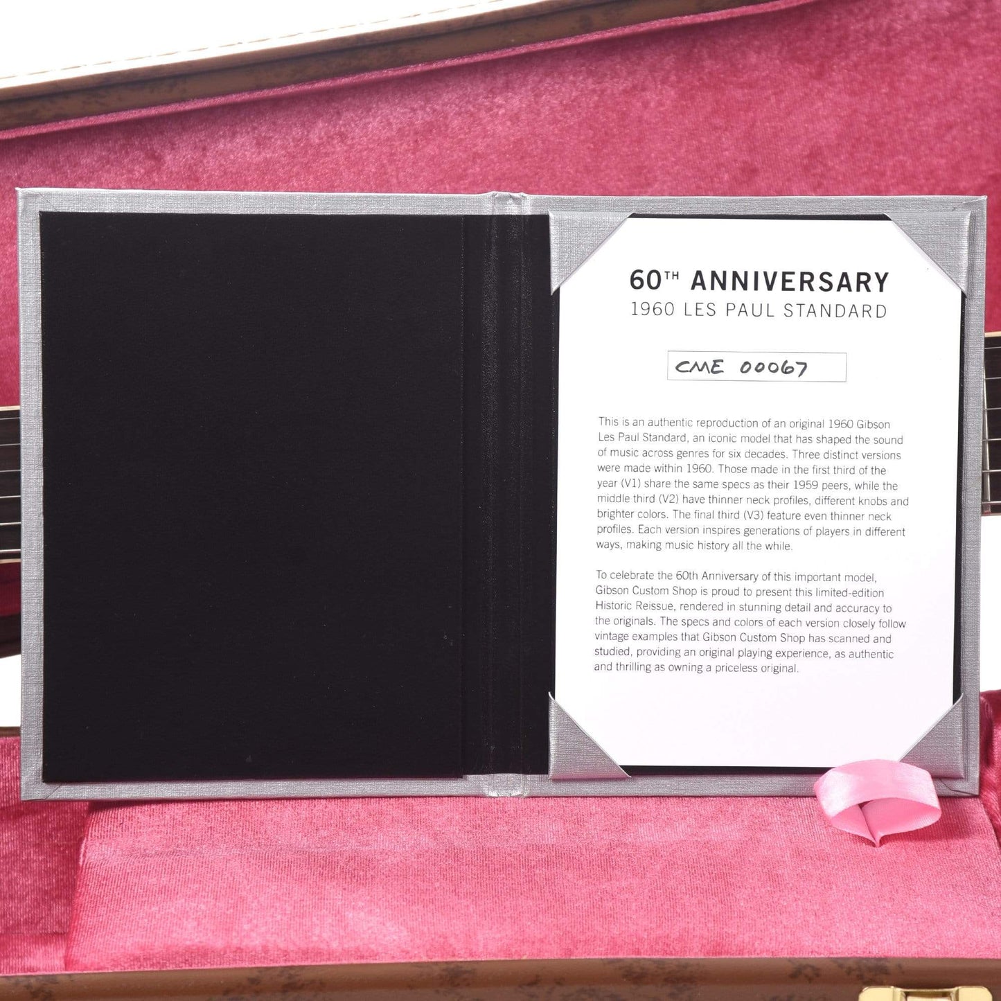 Gibson Custom 60th Anniversary 1960 Les Paul Standard "CME Spec" Tomato Soup Burst VOS w/60 V2 Neck Electric Guitars / Solid Body