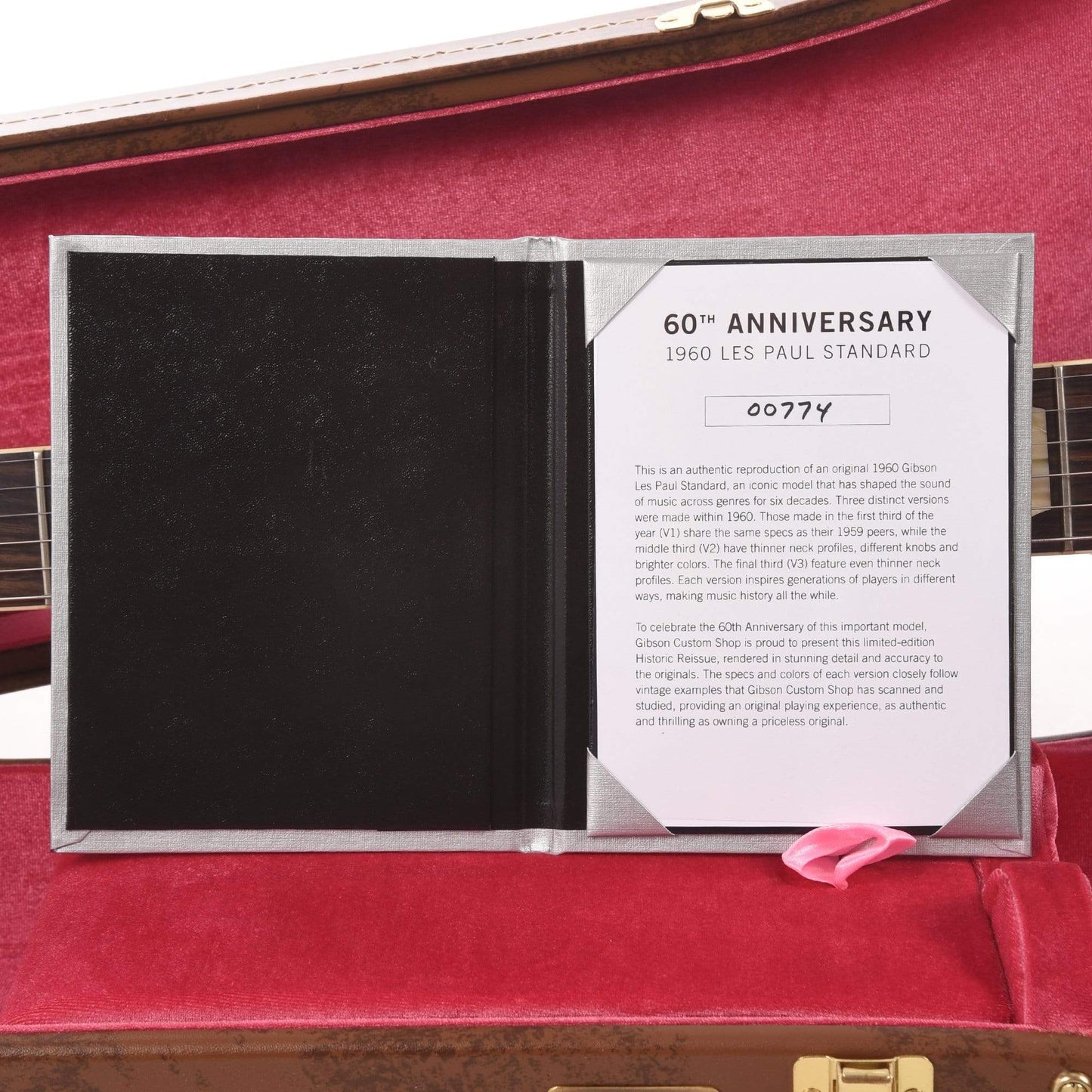 Gibson Custom 60th Anniversary 1960 Les Paul Standard V1 Deep Cherry Sunburst VOS 2020 Electric Guitars / Solid Body