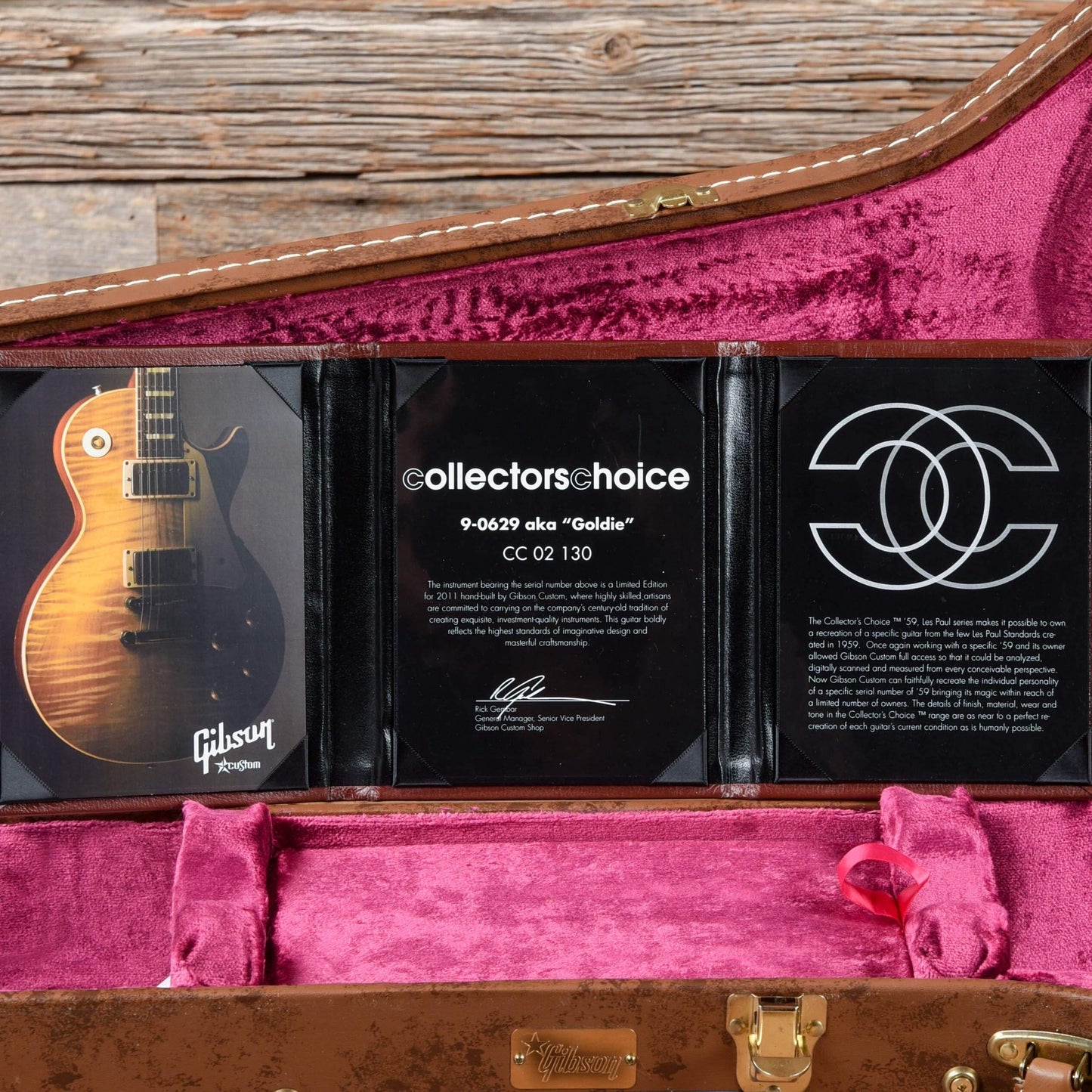 Gibson Custom Collector's Choice #2 1959 Les Paul “Goldie" #9 0629 Green Lemon Burst 2011 Electric Guitars / Solid Body