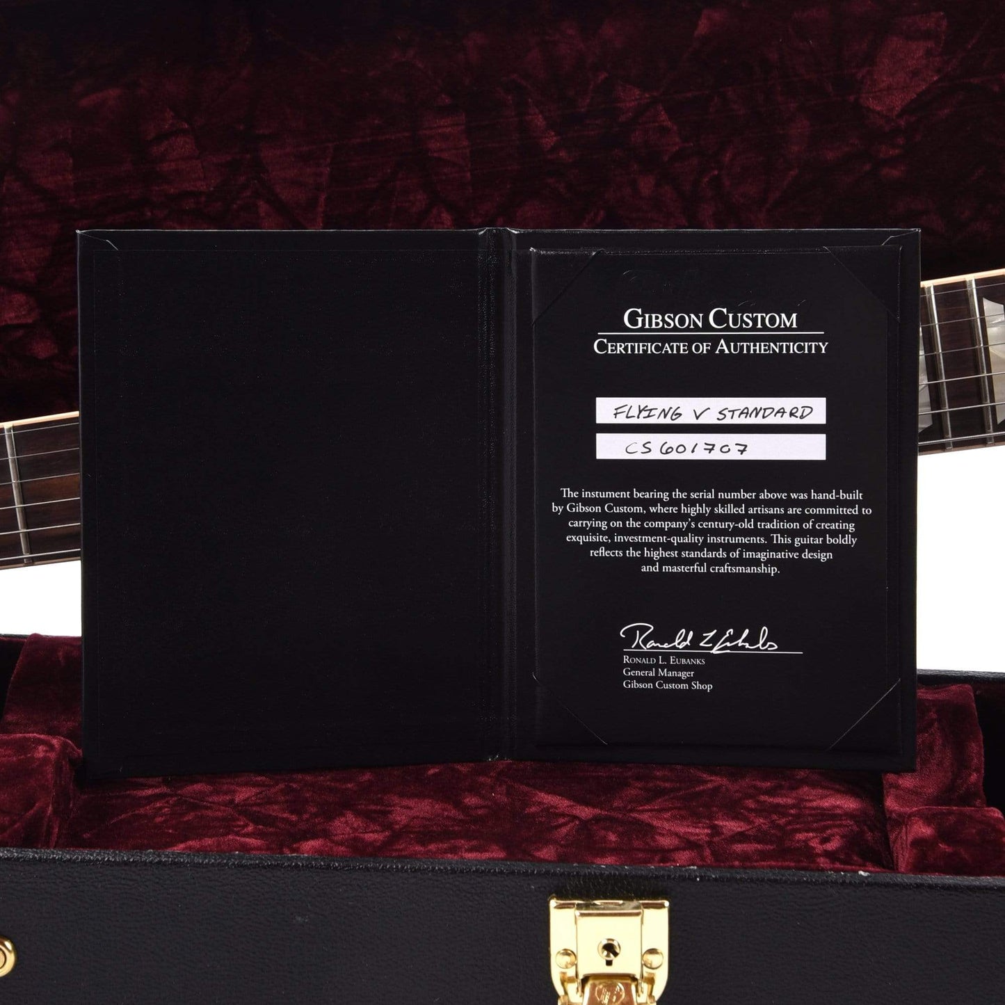 Gibson Custom Flying V Standard Washed Cherry Electric Guitars / Solid Body