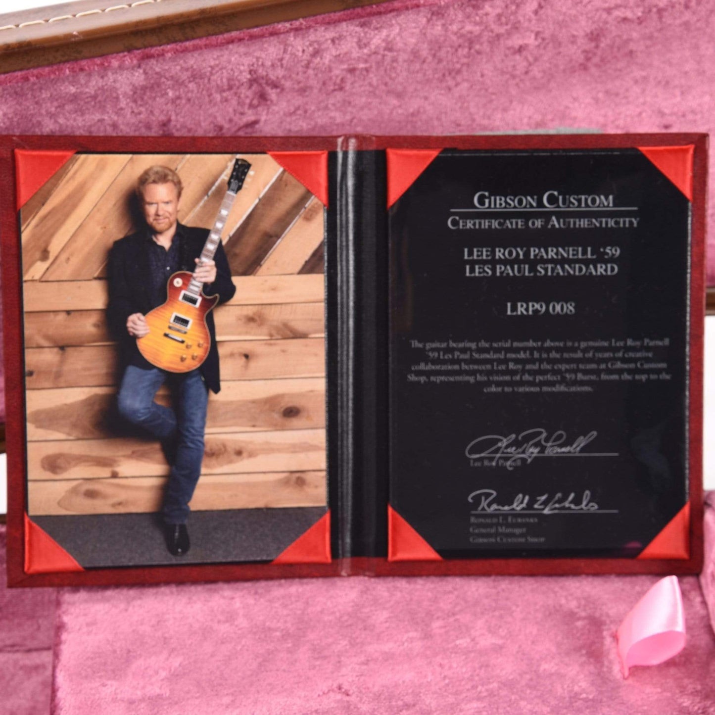 Gibson Custom Lee Roy Parnell '59 Les Paul Standard Abilene Sunset Burst Electric Guitars / Solid Body