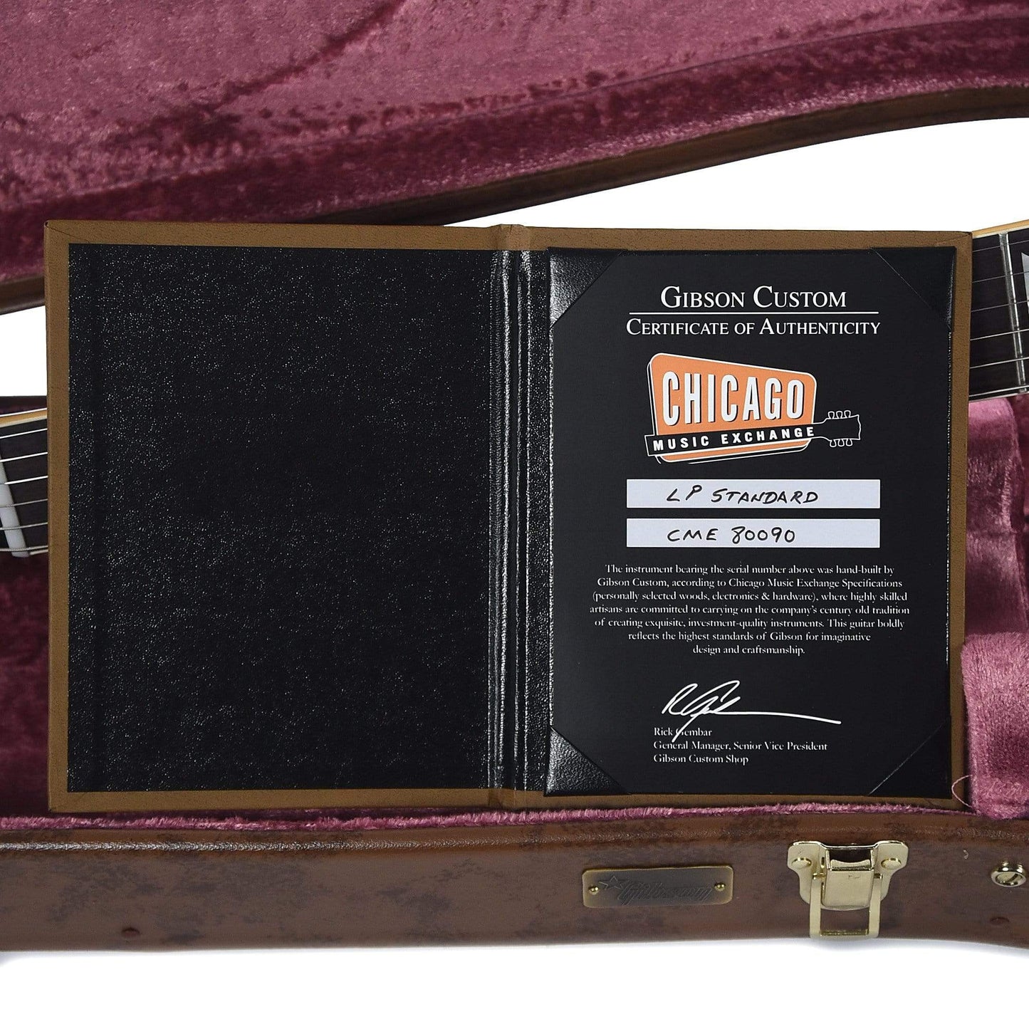 Gibson Custom Les Paul Goldtop VOS w/Carmelita Neck Electric Guitars / Solid Body