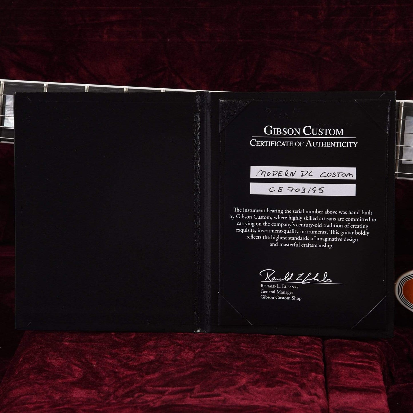 Gibson Custom Modern Double Cut Custom Figured Top Honey Burst Electric Guitars / Solid Body