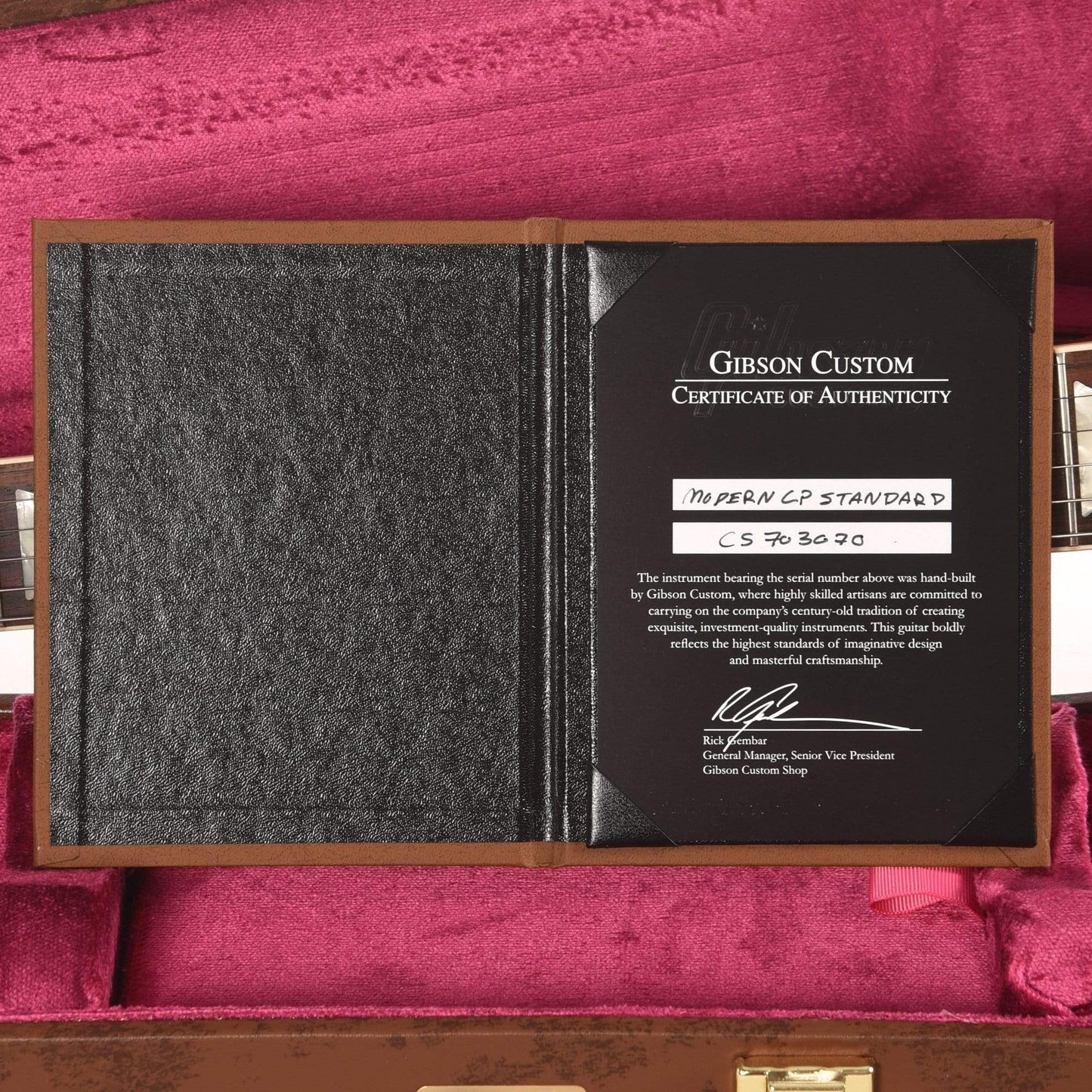 Gibson Custom Modern Les Paul Standard Pearl Coral Electric Guitars / Solid Body