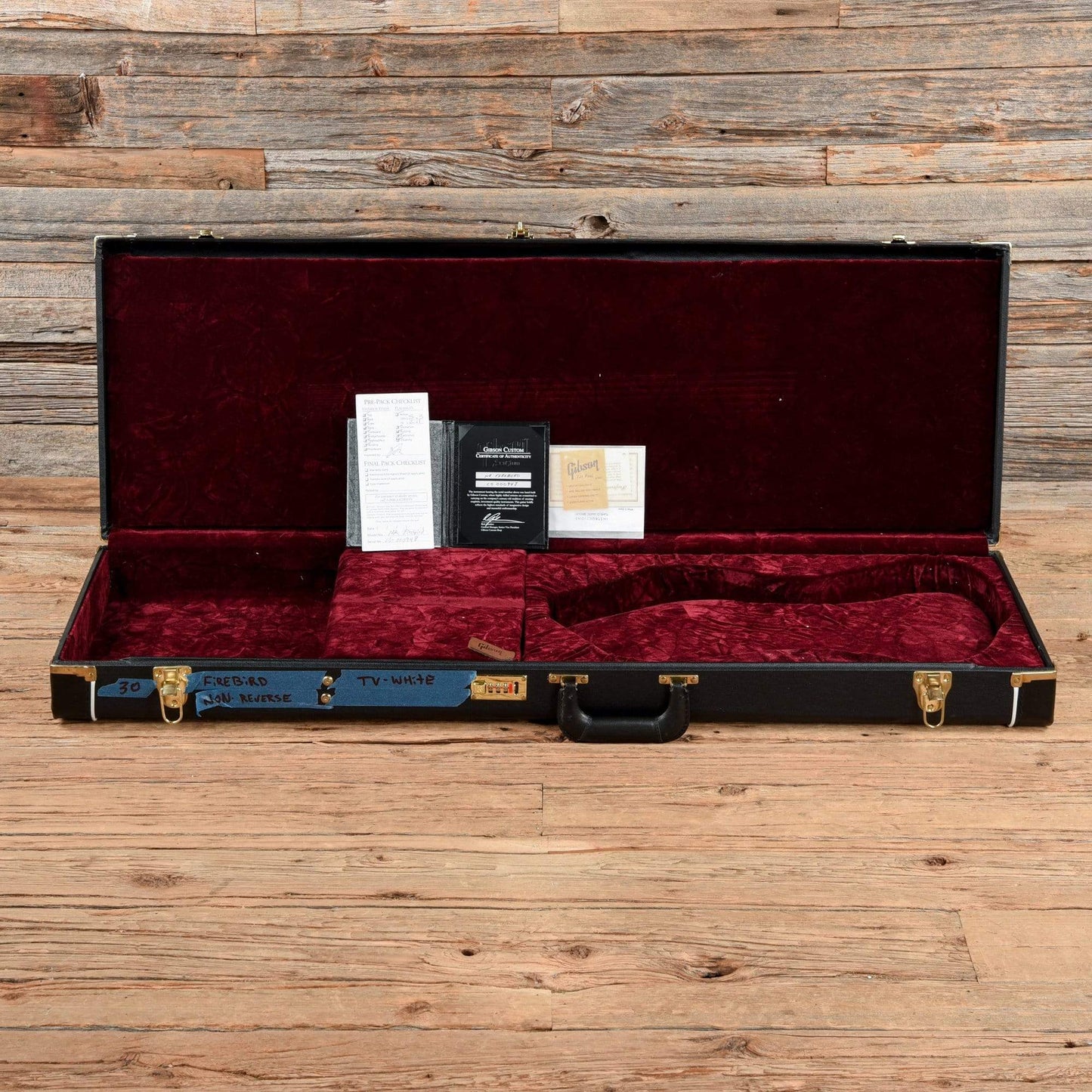 Gibson Custom Non-Reverse Firebird III TV White 2010 Electric Guitars / Solid Body