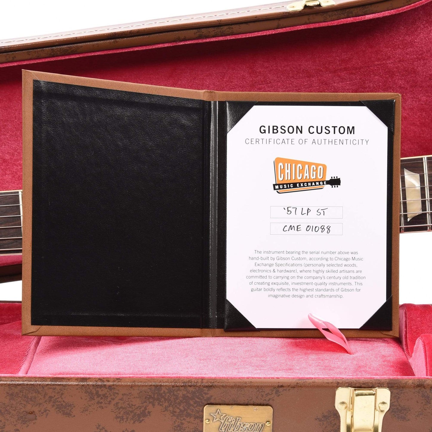 Gibson Custom Shop 1957 Les Paul Goldtop "CME Spec" Darkback VOS w/59 Carmelita Neck Electric Guitars / Solid Body