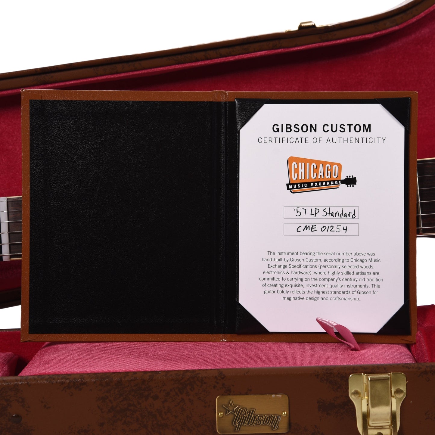 Gibson Custom Shop 1957 Les Paul Goldtop "CME Spec" Darkback VOS w/59 Carmelita Neck Electric Guitars / Solid Body