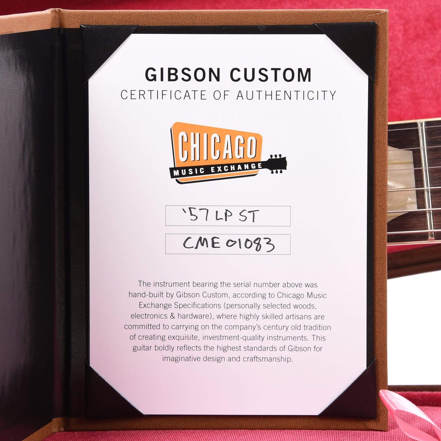 Gibson Custom Shop 1957 Les Paul Goldtop "CME Spec" VOS w/59 Carmelita Neck Electric Guitars / Solid Body