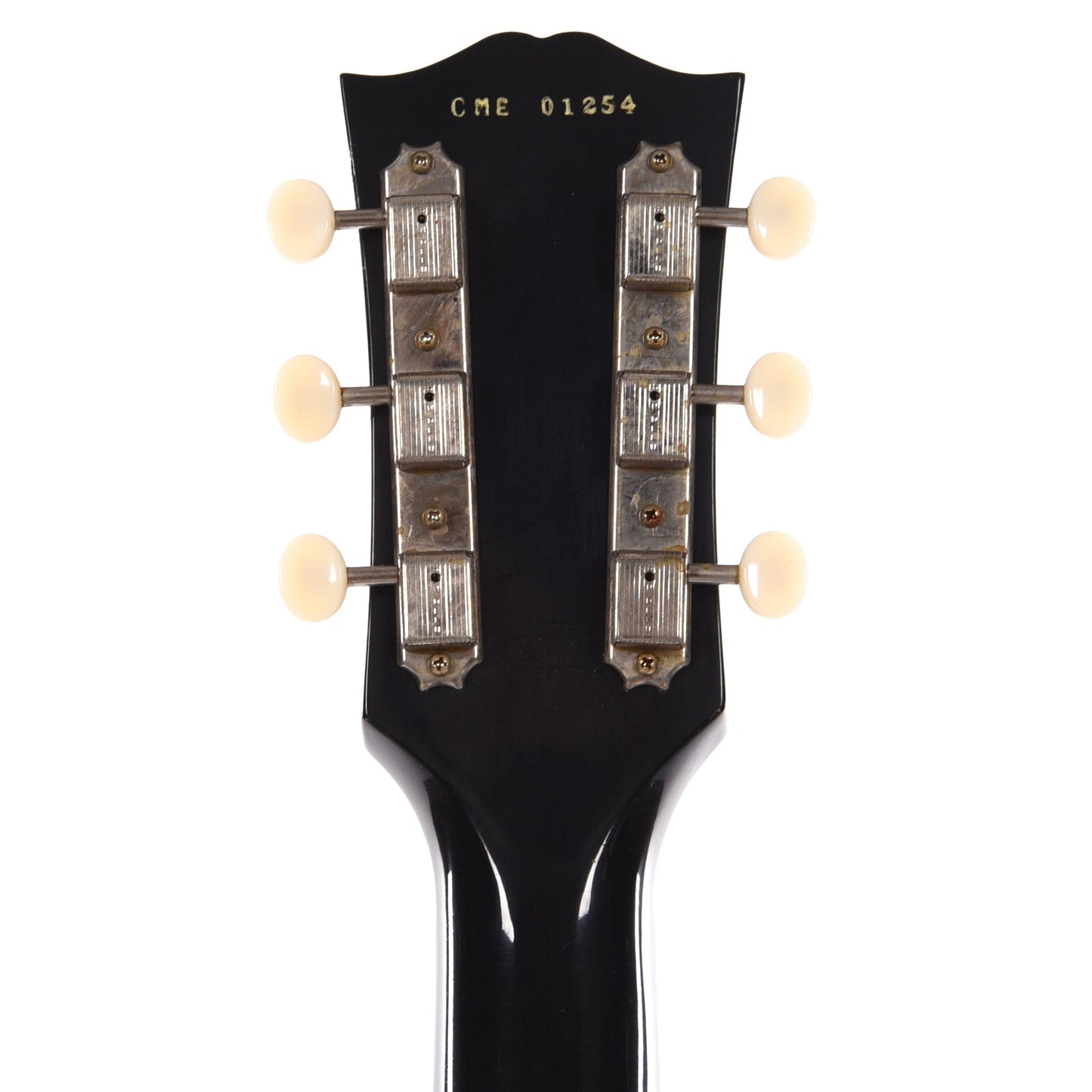 Gibson Custom Shop 1957 Les Paul Junior "CME Spec" Singlecut Ultra Light Aged Antique Ebony Electric Guitars / Solid Body