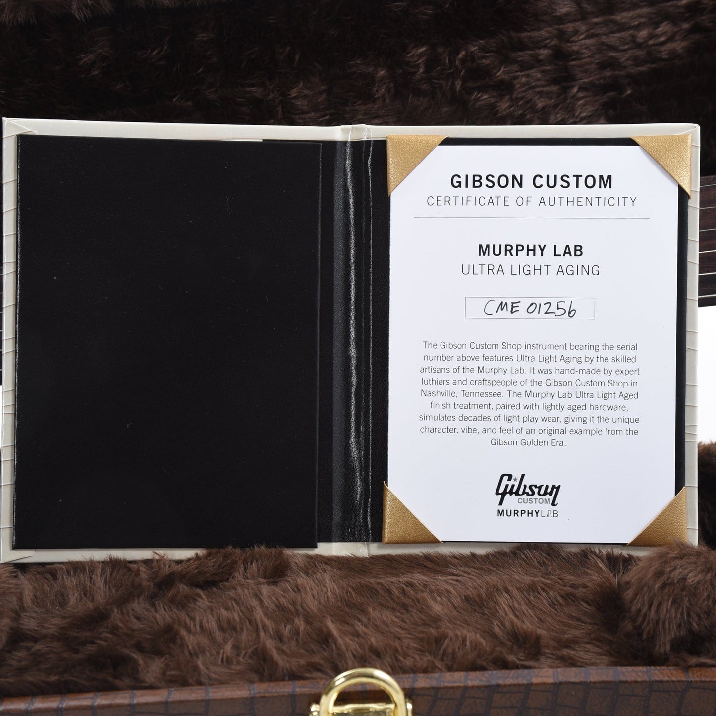 Gibson Custom Shop 1957 Les Paul Junior Singlecut Ultra Light Aged Antique Ebony Electric Guitars / Solid Body