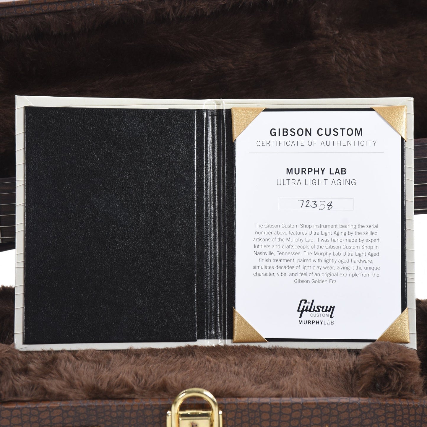 Gibson Custom Shop 1957 Les Paul Junior Singlecut Murphy Lab Ultra Light Aged Antique Ebony Electric Guitars / Solid Body