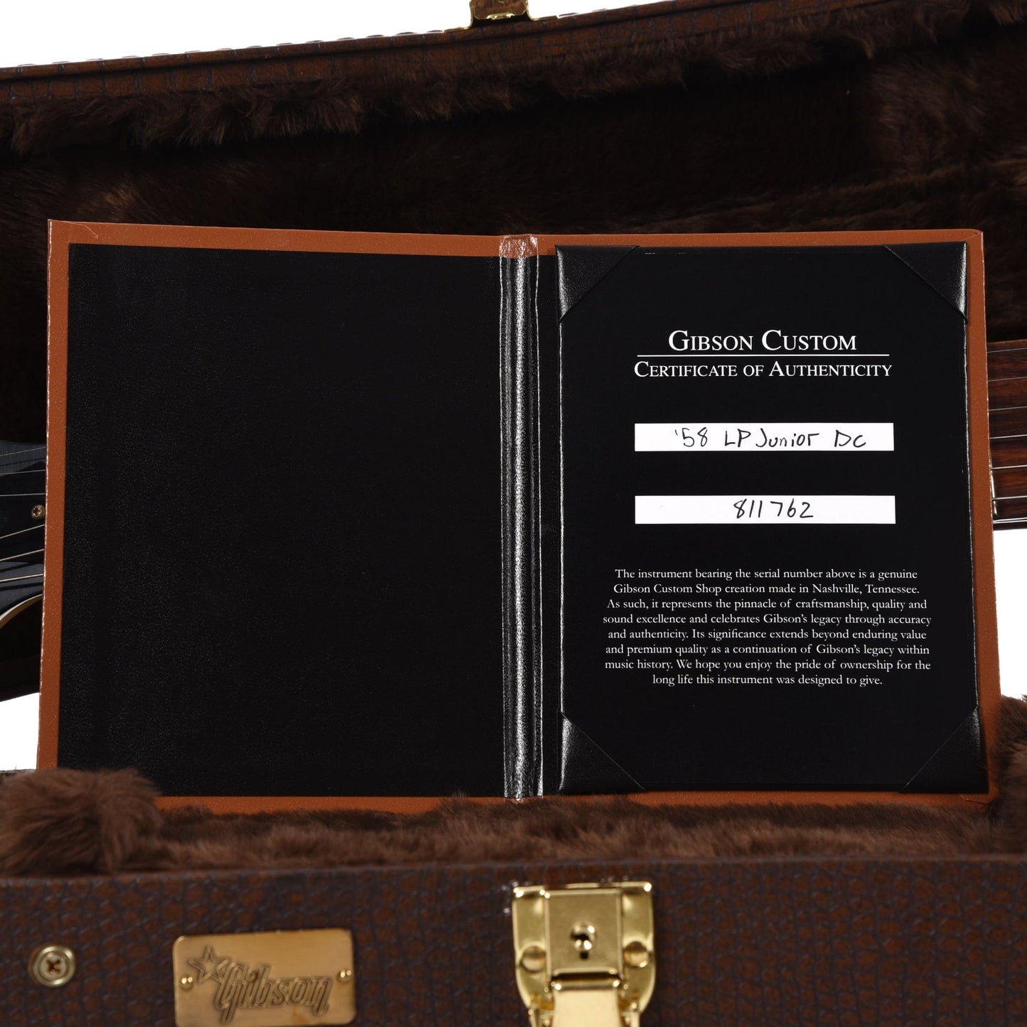 Gibson Custom Shop 1958 Les Paul Junior Double Cut Reissue TV Yellow VOS Electric Guitars / Solid Body