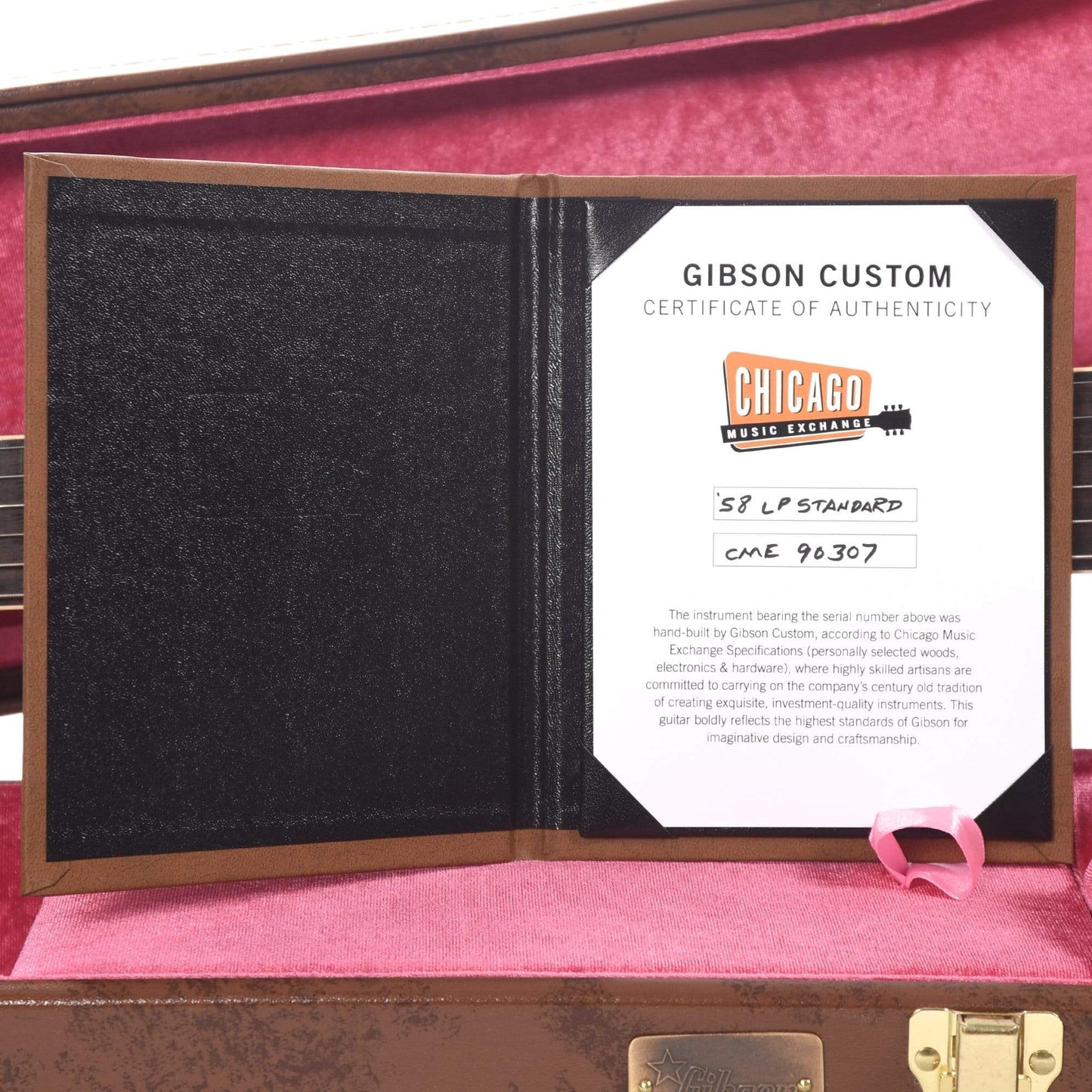 Gibson Custom Shop 1958 Les Paul Standard "CME Spec" Amber VOS Electric Guitars / Solid Body