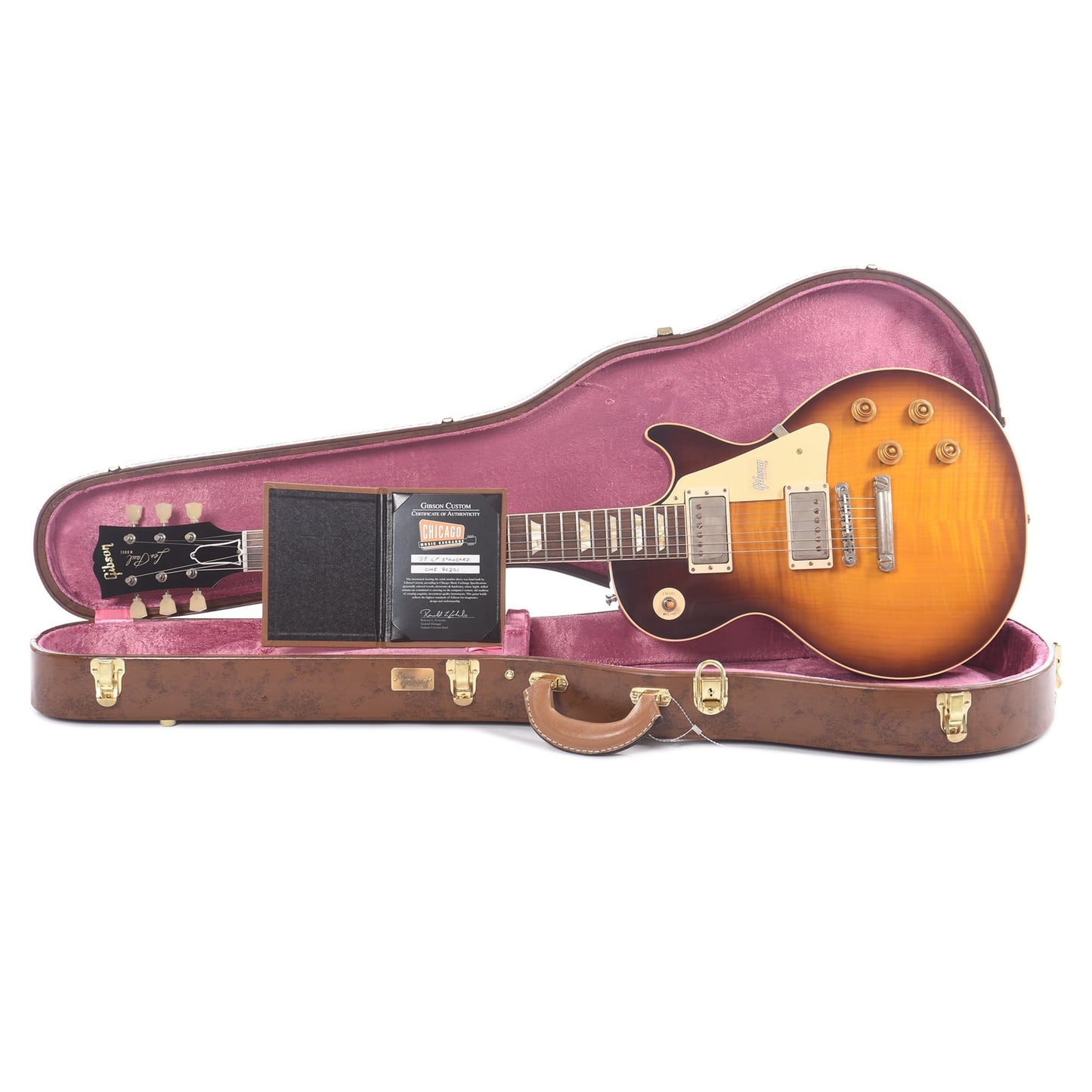 Gibson Custom Shop 1958 Les Paul Standard "CME Spec" Kindred Burst Fade VOS w/60 V2 Neck Profile Electric Guitars / Solid Body
