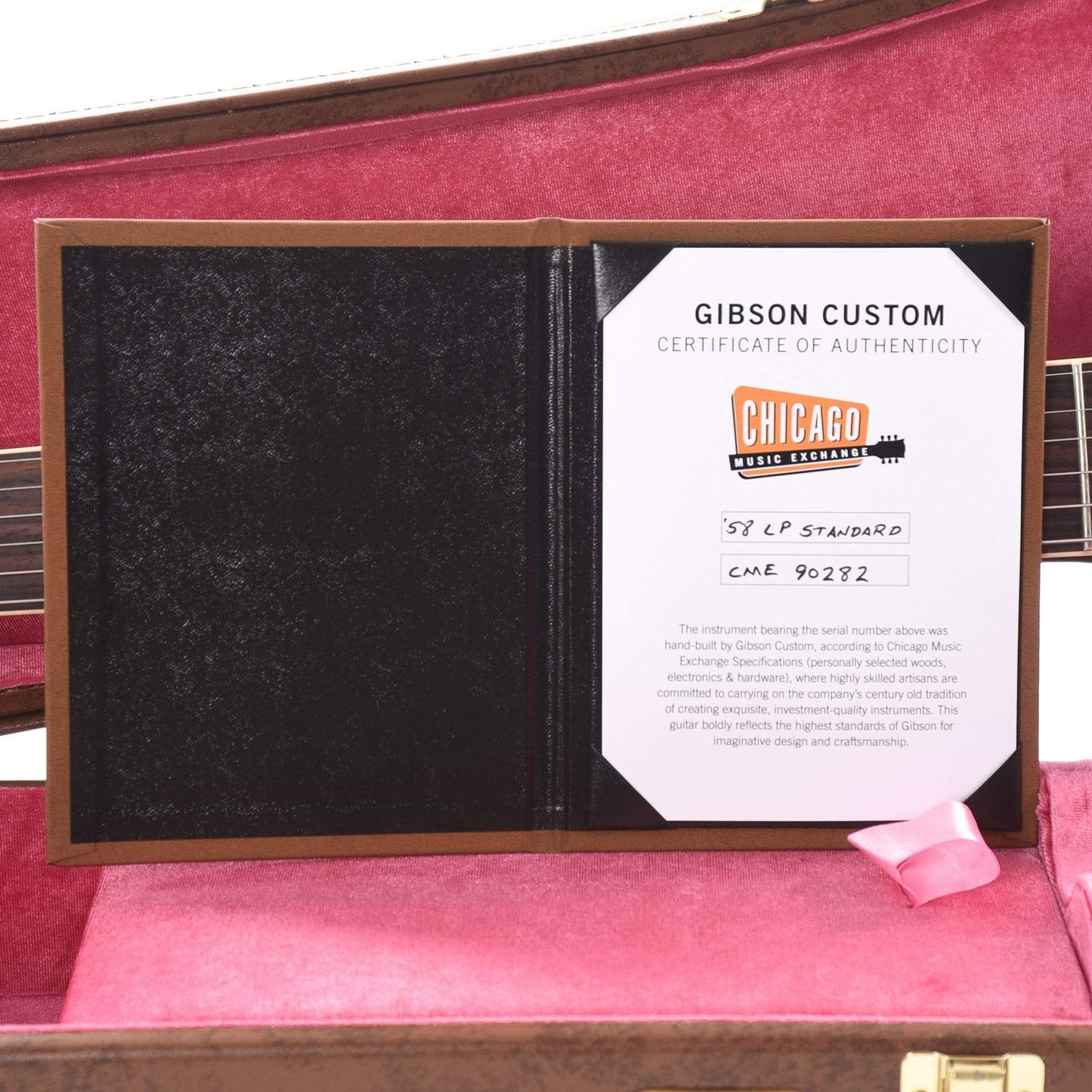 Gibson Custom Shop 1958 Les Paul Standard "CME Spec" Plain Top Slow Iced Tea Fade VOS w/59 Carmelita Neck Electric Guitars / Solid Body