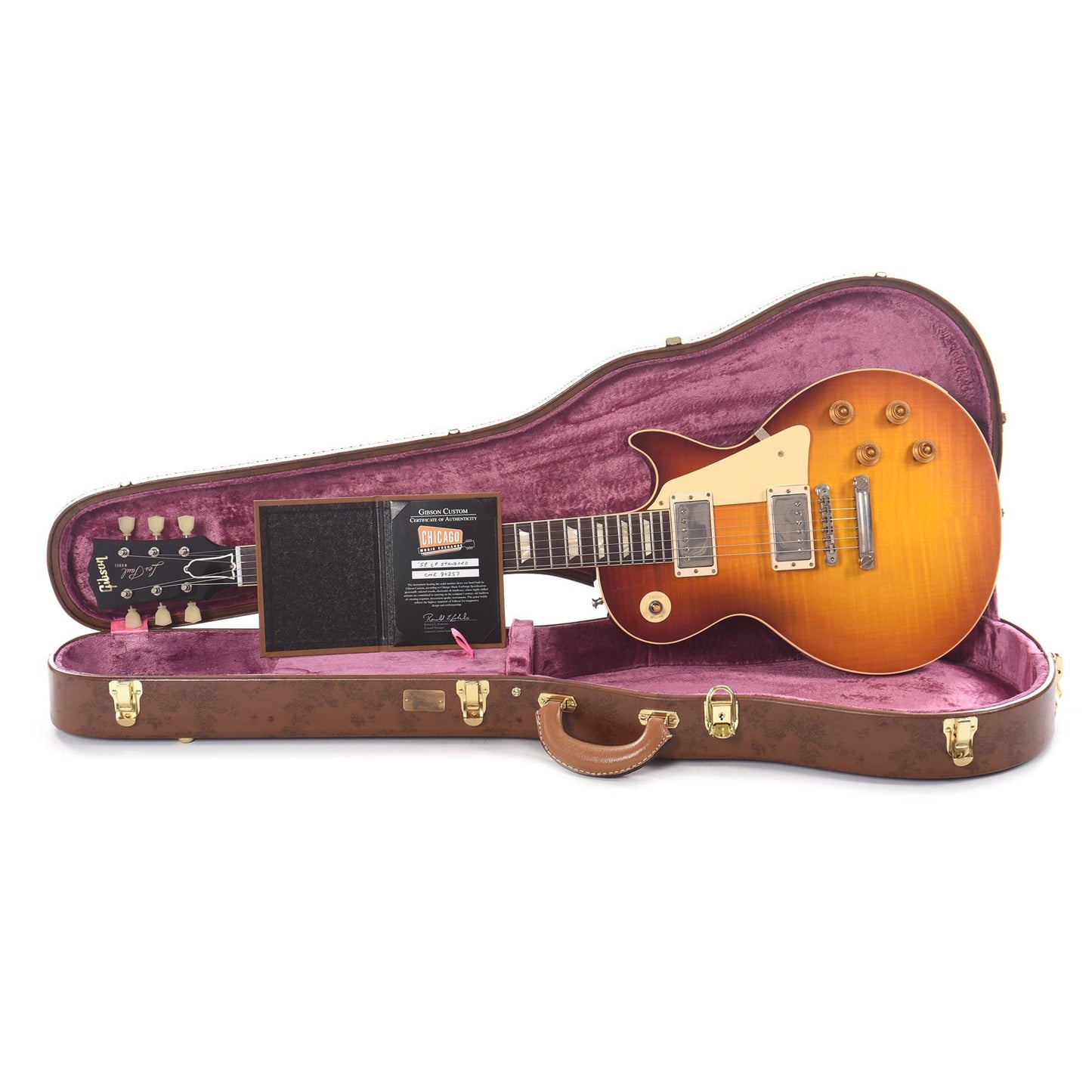 Gibson Custom Shop 1958 Les Paul Standard "CME Spec" Slow Iced Tea Fade VOS w/60 V2 Neck Profile Electric Guitars / Solid Body