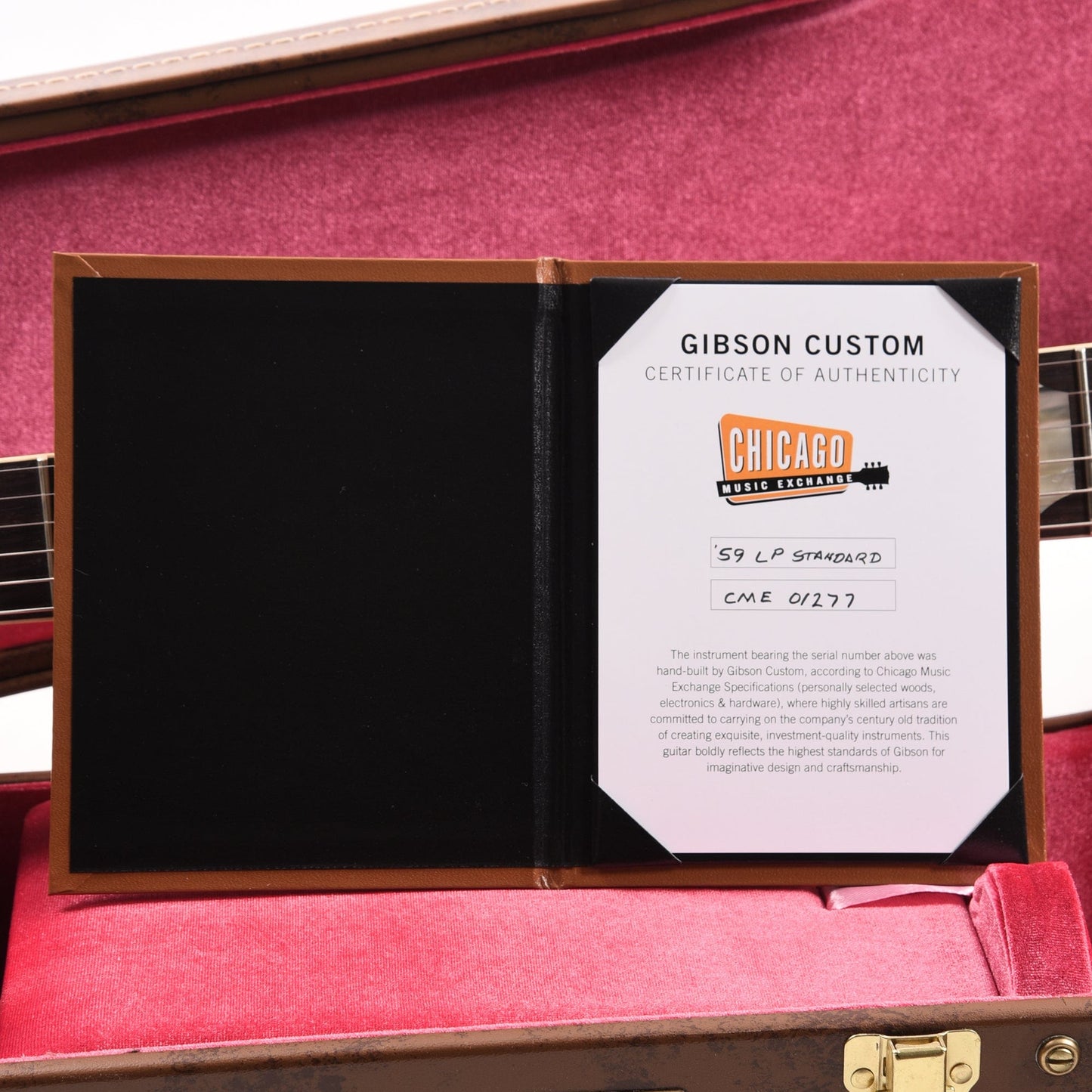 Gibson Custom Shop 1959 Les Paul Standard "CME Spec" Amber VOS w/59 Carmelita Neck Electric Guitars / Solid Body