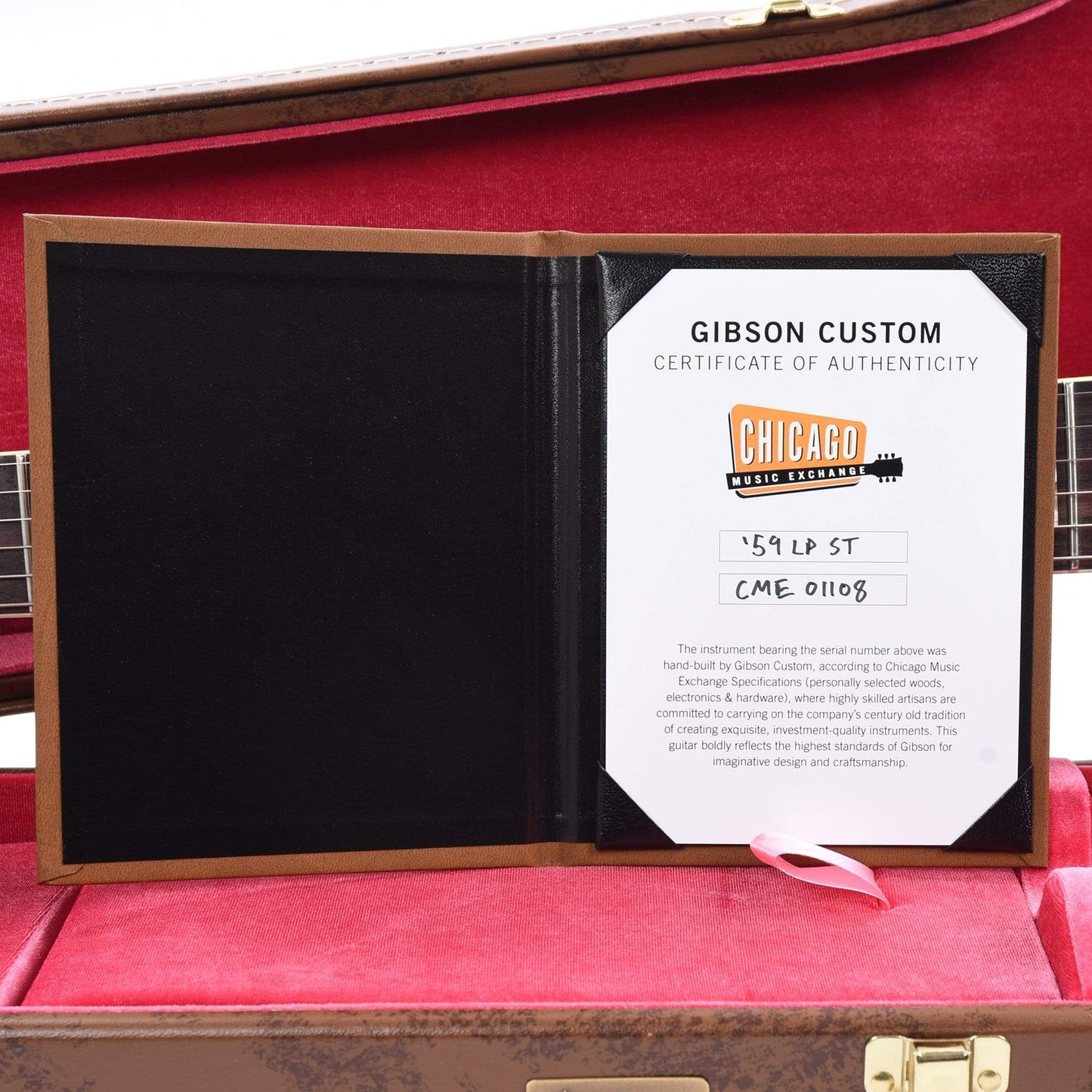 Gibson Custom Shop 1959 Les Paul Standard "CME Spec" Factory Burst VOS w/Carmelita 59 Neck Electric Guitars / Solid Body