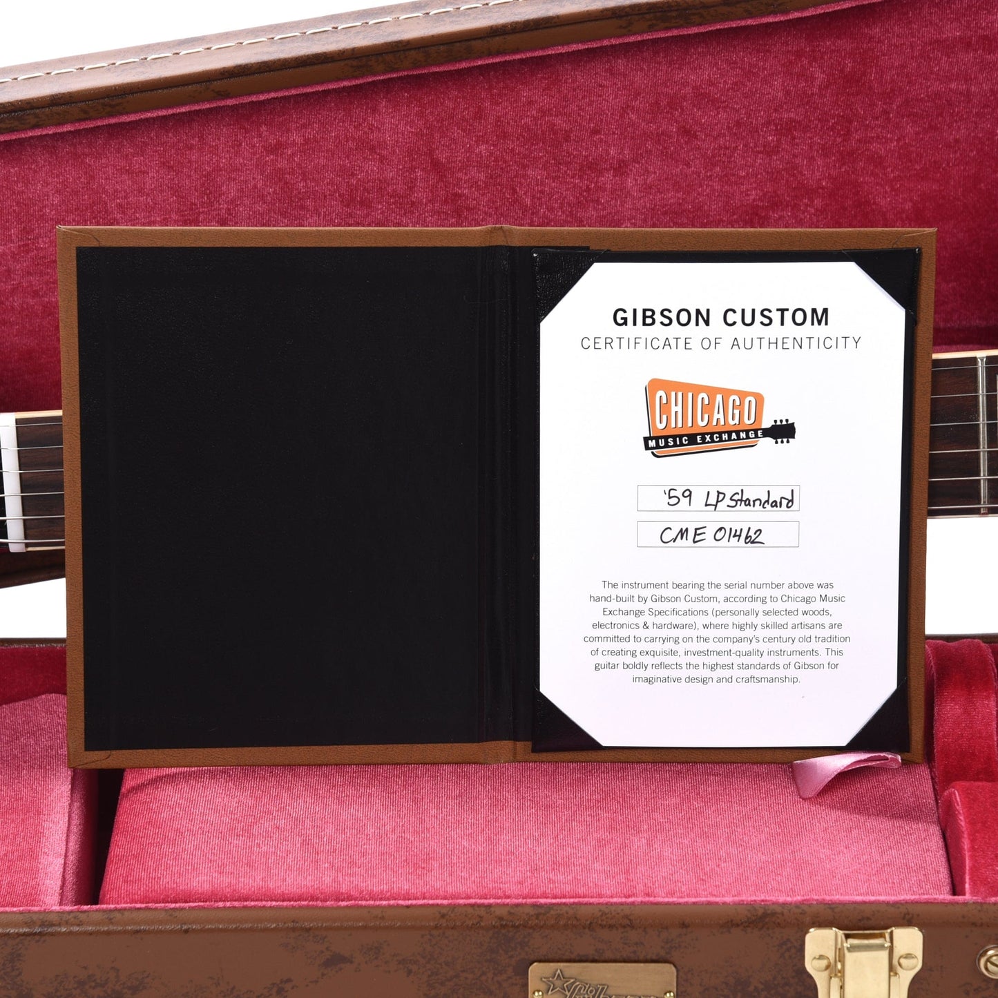 Gibson Custom Shop 1959 Les Paul Standard "CME Spec" Royal Tea Burst Gloss w/59 Carmelita Neck Electric Guitars / Solid Body