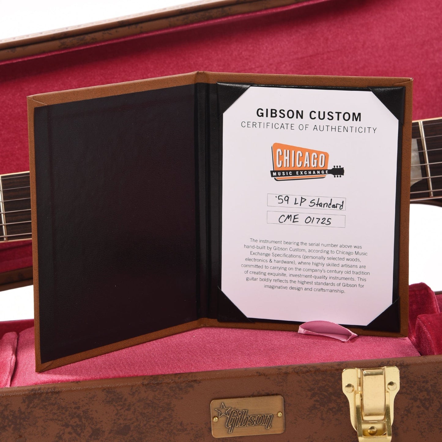 Gibson Custom Shop 1959 Les Paul Standard "CME Spec" Slow Iced Tea Fade VOS w/60 V2 Neck Electric Guitars / Solid Body