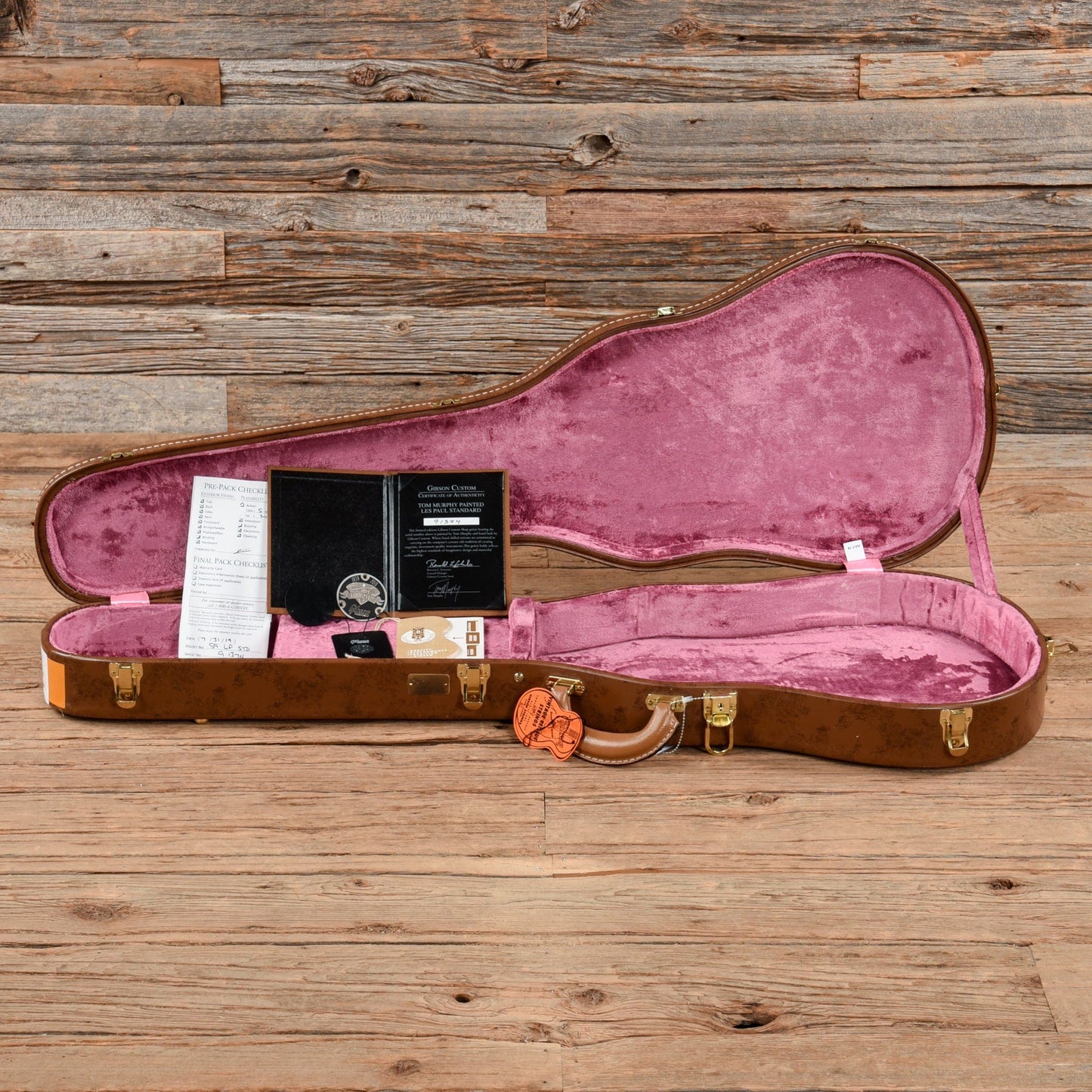 Gibson Custom Shop 1959 Les Paul Standard Reissue Murphy Painted 90's Burst Gloss 2019 Electric Guitars / Solid Body