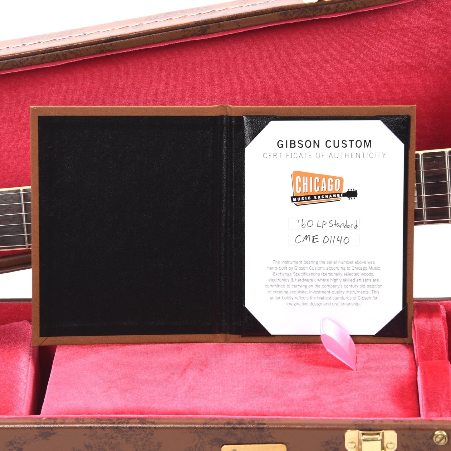 Gibson Custom Shop 1960 Les Paul Standard "CME Spec" Chambered Heritage Cherry Sunburst VOS w/Lightweight Back Electric Guitars / Solid Body