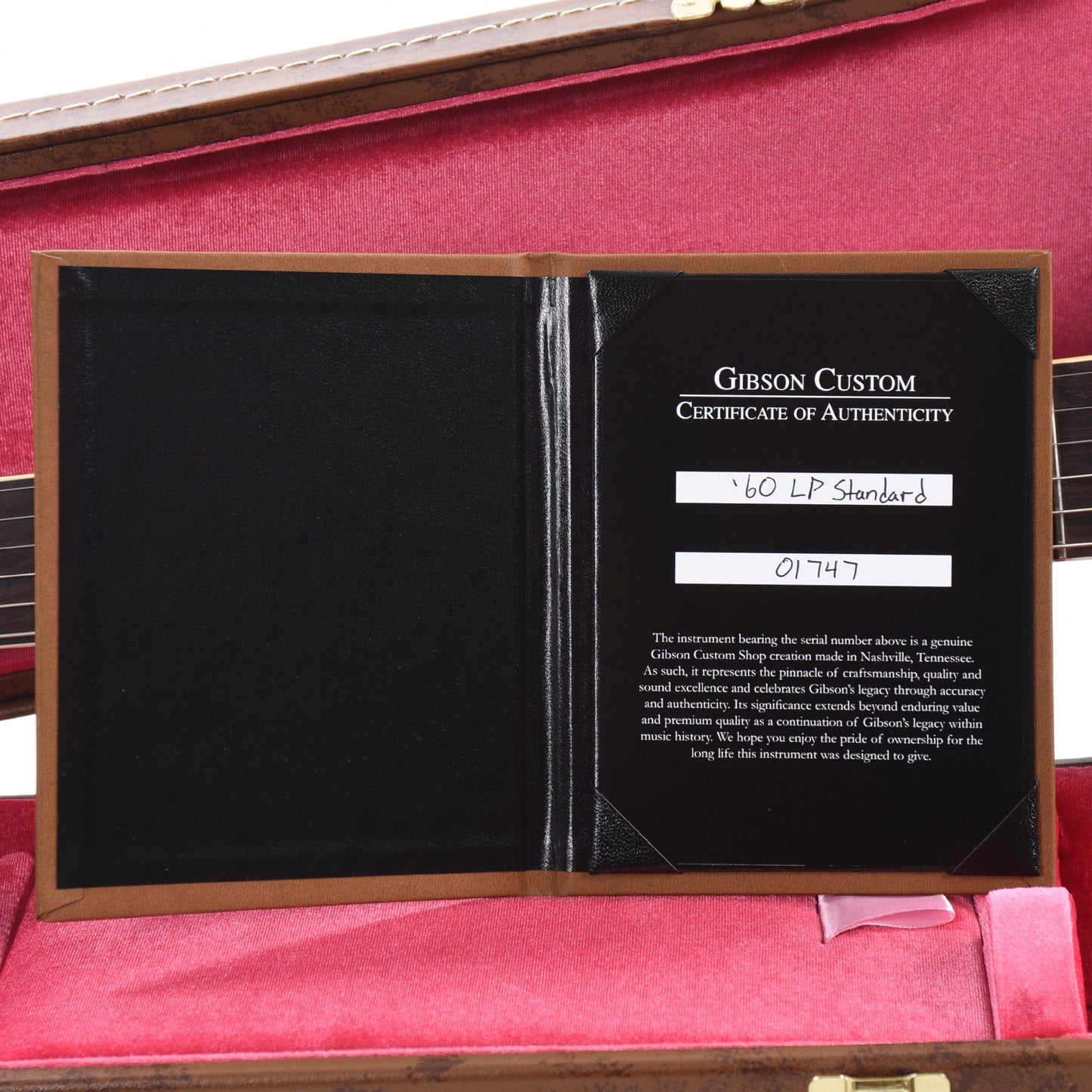 Gibson Custom Shop 1960 Les Paul Standard Reissue Washed Cherry Sunburst VOS Electric Guitars / Solid Body