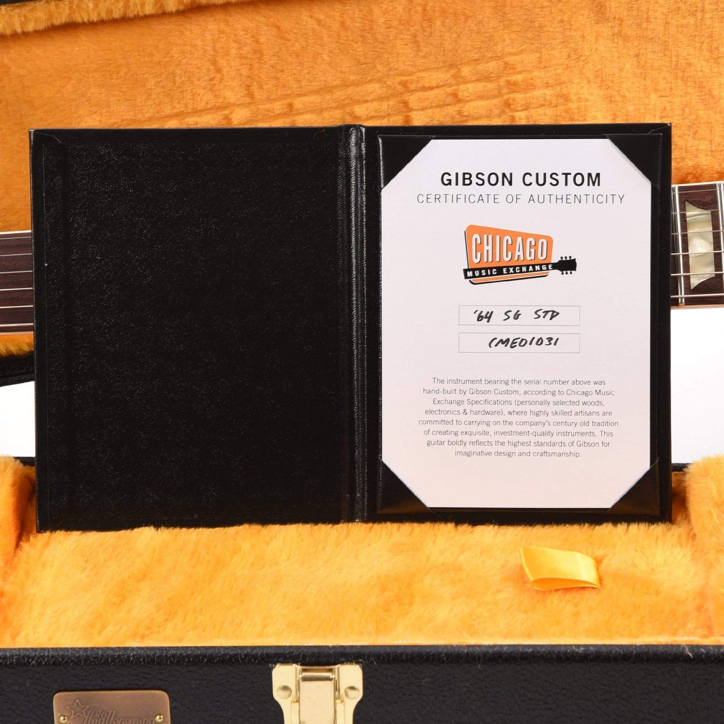 Gibson Custom Shop 1964 SG Standard "CME Spec" True Historic Red Aniline Dye VOS Electric Guitars / Solid Body