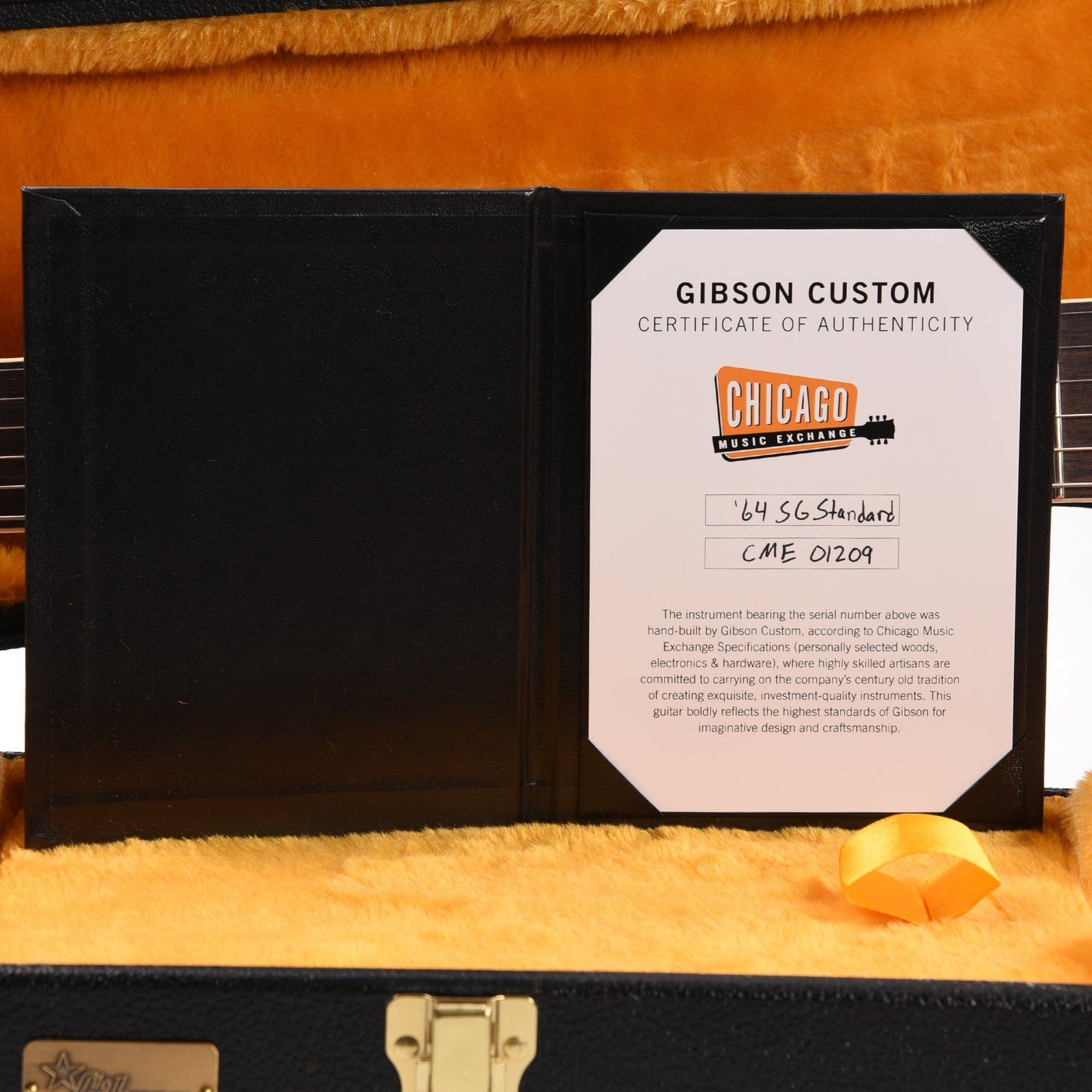 Gibson Custom Shop 1964 SG Standard "CME Spec" True Historic Red Aniline Dye VOS Electric Guitars / Solid Body