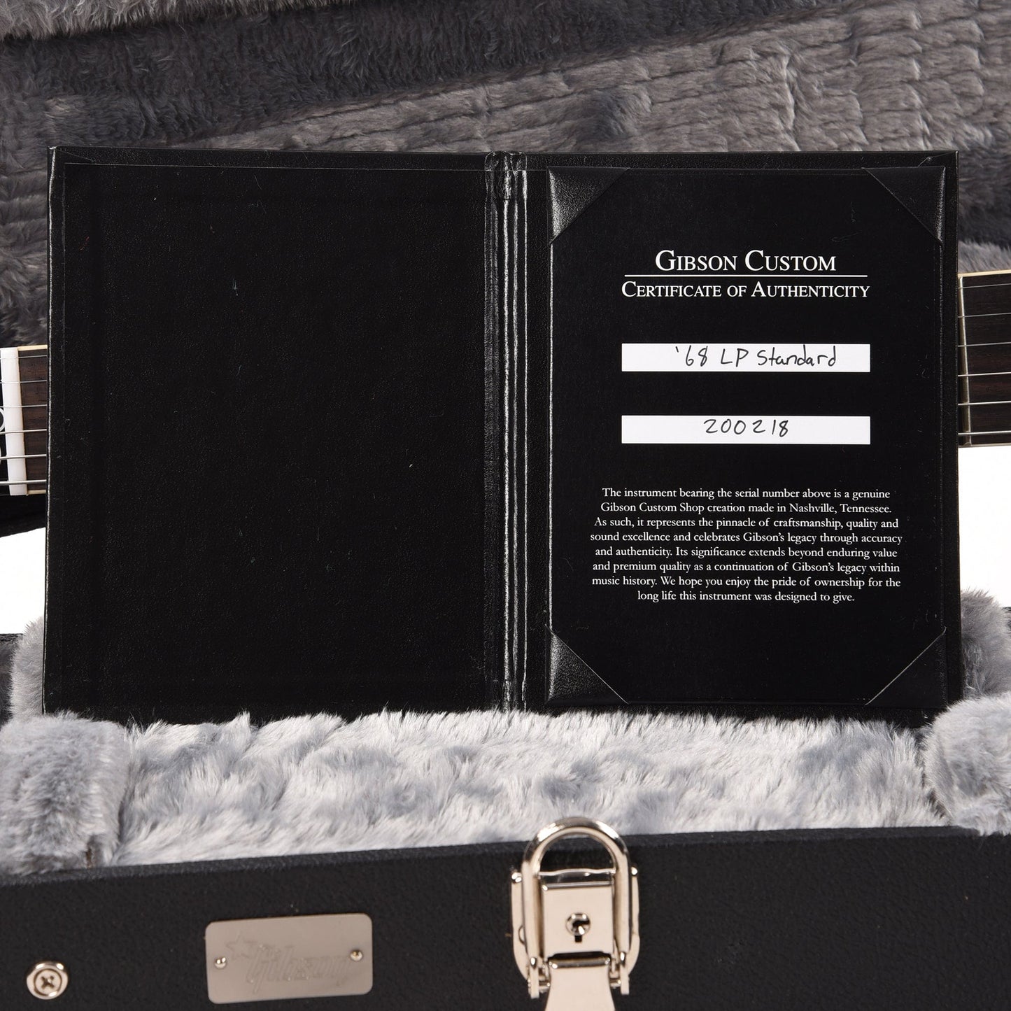 Gibson Custom Shop 1968 Les Paul Standard Goldtop Reissue Sixties Gold Gloss Electric Guitars / Solid Body