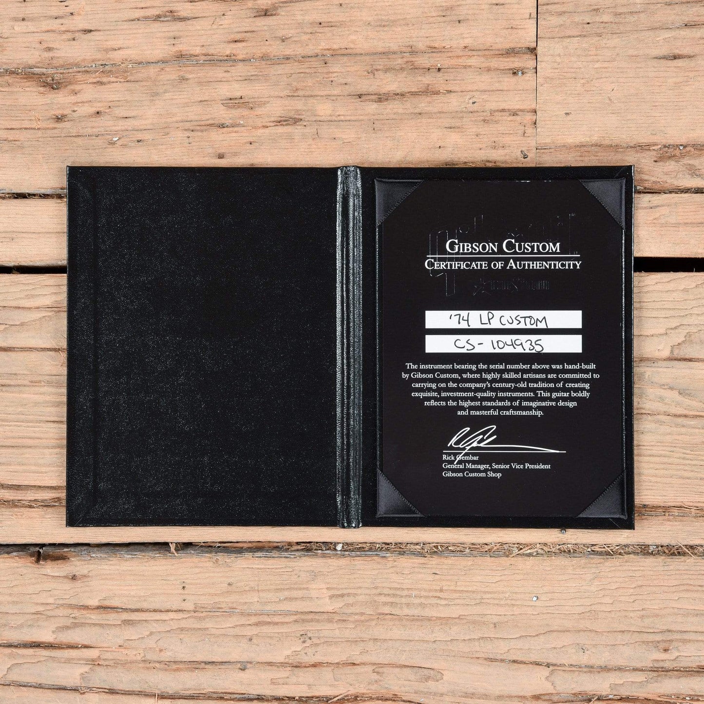 Gibson Custom Shop 1974 Les Paul Custom Alpine White 2010 Electric Guitars / Solid Body