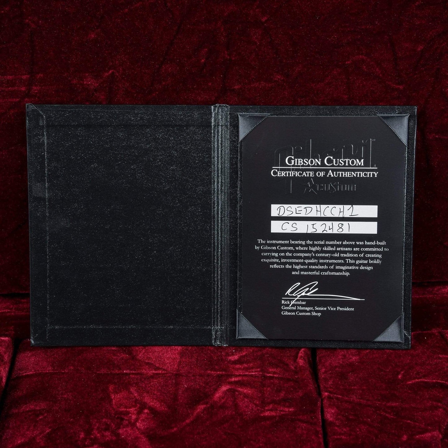 Gibson Custom Shop EDS-1275 Cherry 2011 Electric Guitars / Solid Body