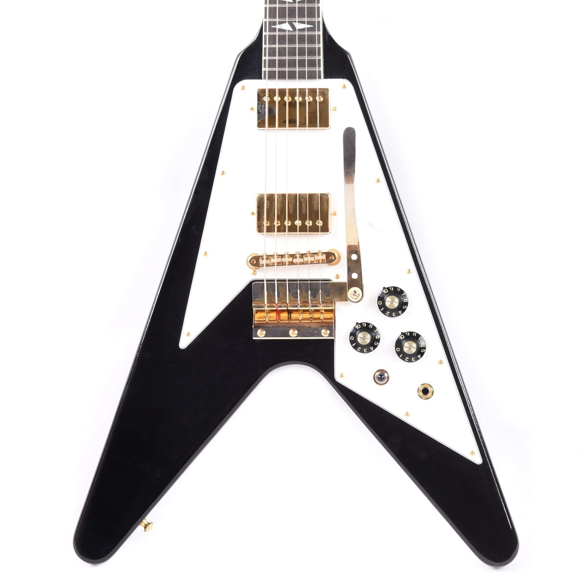 Gibson Custom Shop Jimi Hendrix 1969 Flying V Aged Ebony Chicago gibson-custom-shop-jimi-hendrix-1969-flying-v-aged-ebony-chicago